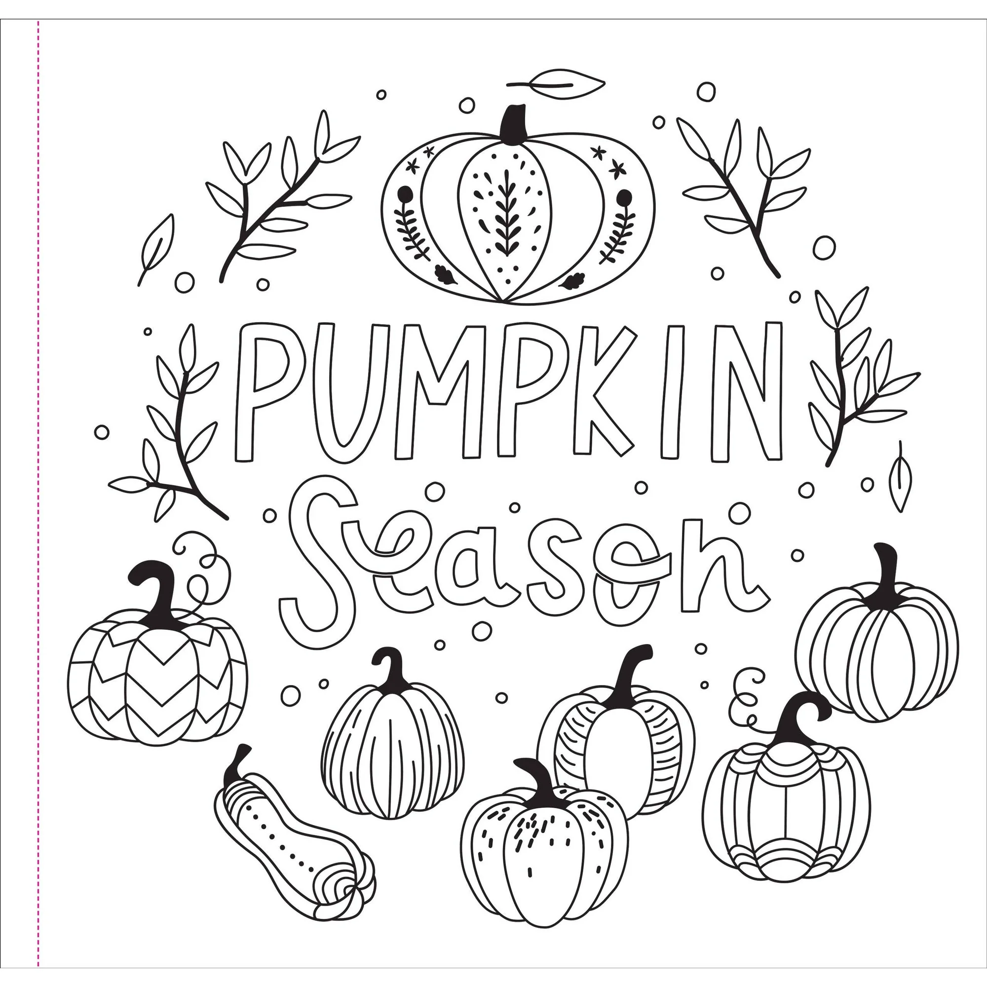 Autumn Dreams Adult Coloring Book | 31 Relaxing Seasonal Scenes - Image 6