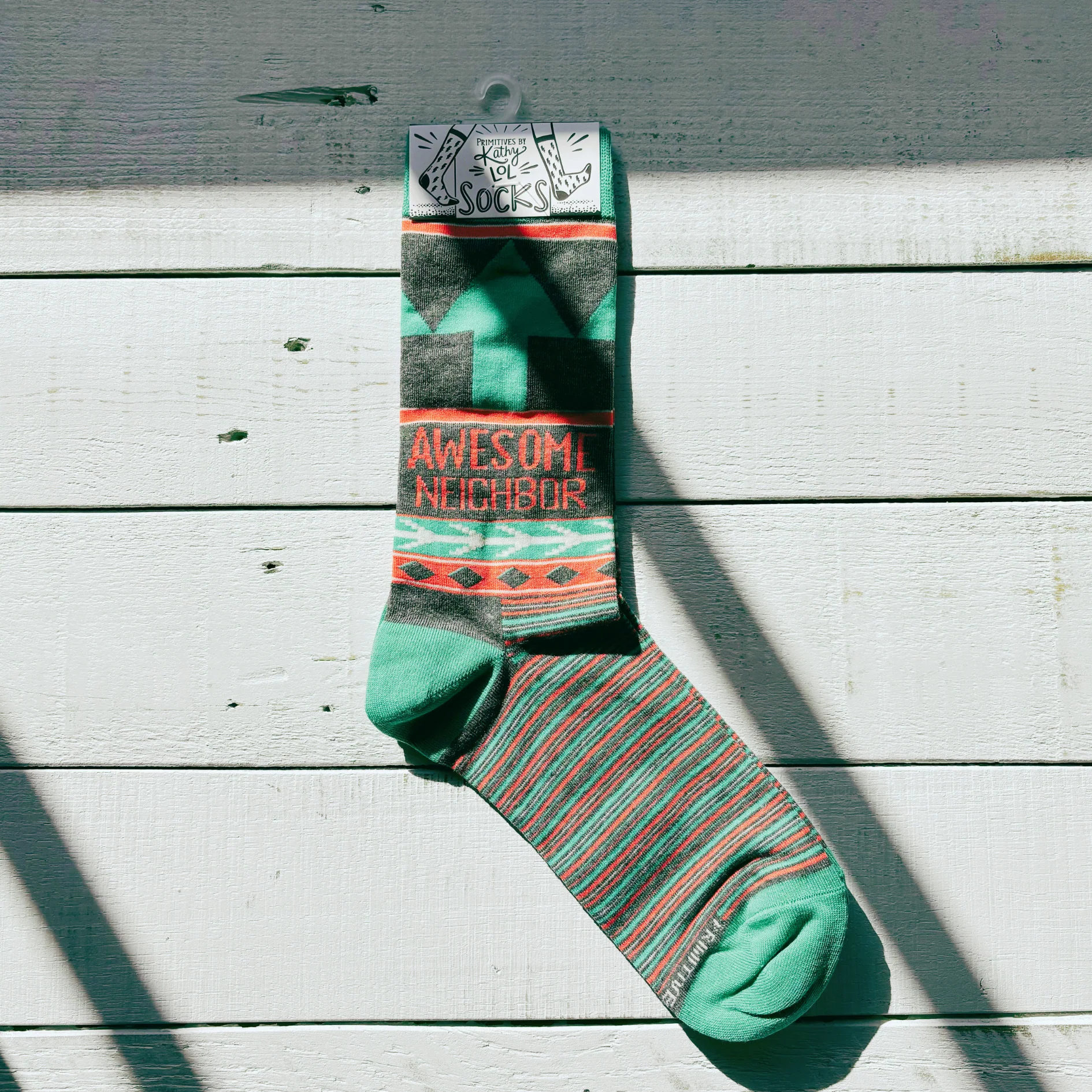 Awesome Neighbor Socks | Unisex Funny Gift Socks | Gift for Her - Image 8