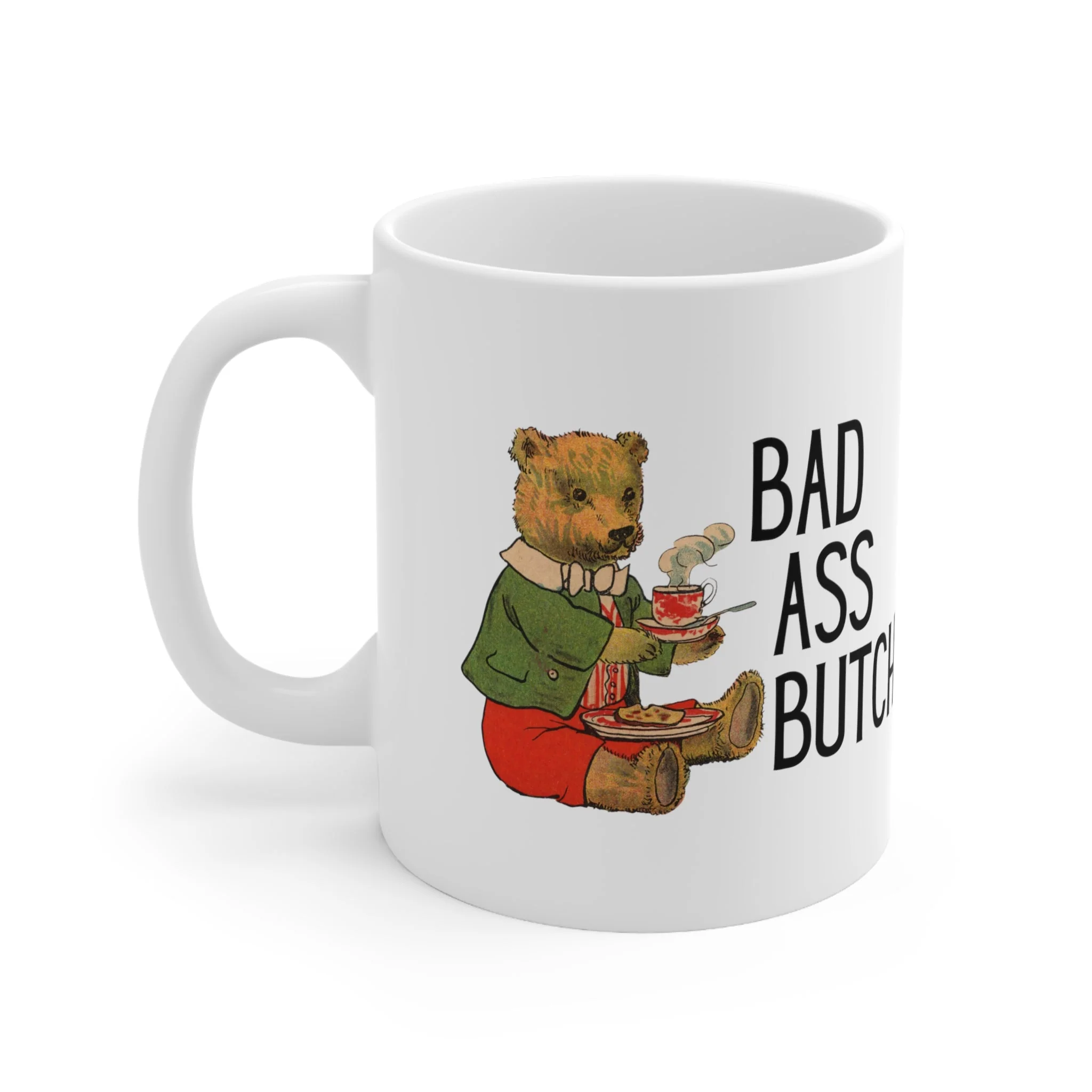 Bad Ass Butch Ceramic Mug 11oz - Image 3