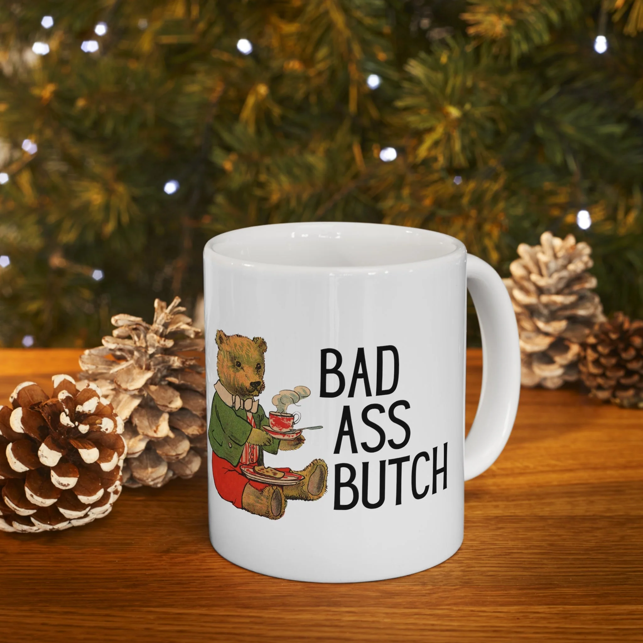 Bad Ass Butch Ceramic Mug 11oz - Image 9