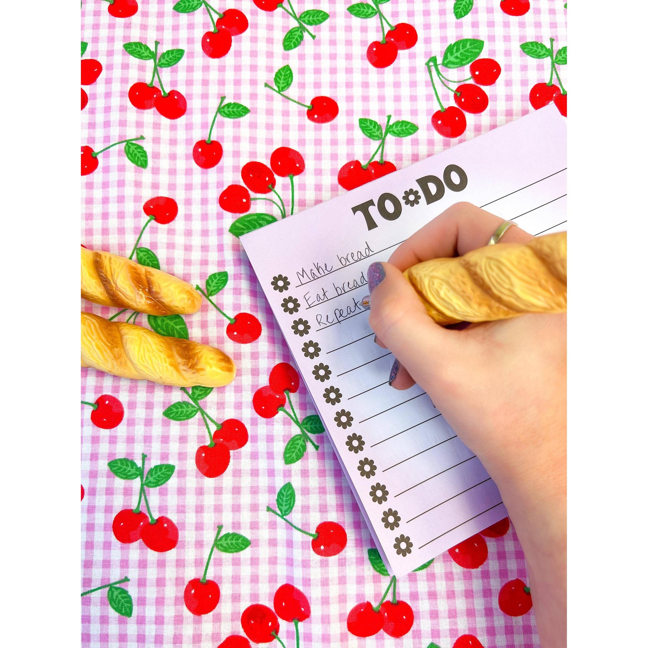 Baguette Bread Pen | Magnet to Stick to Fridge! | Ballpoint Novelty Pen with Cap - Image 4
