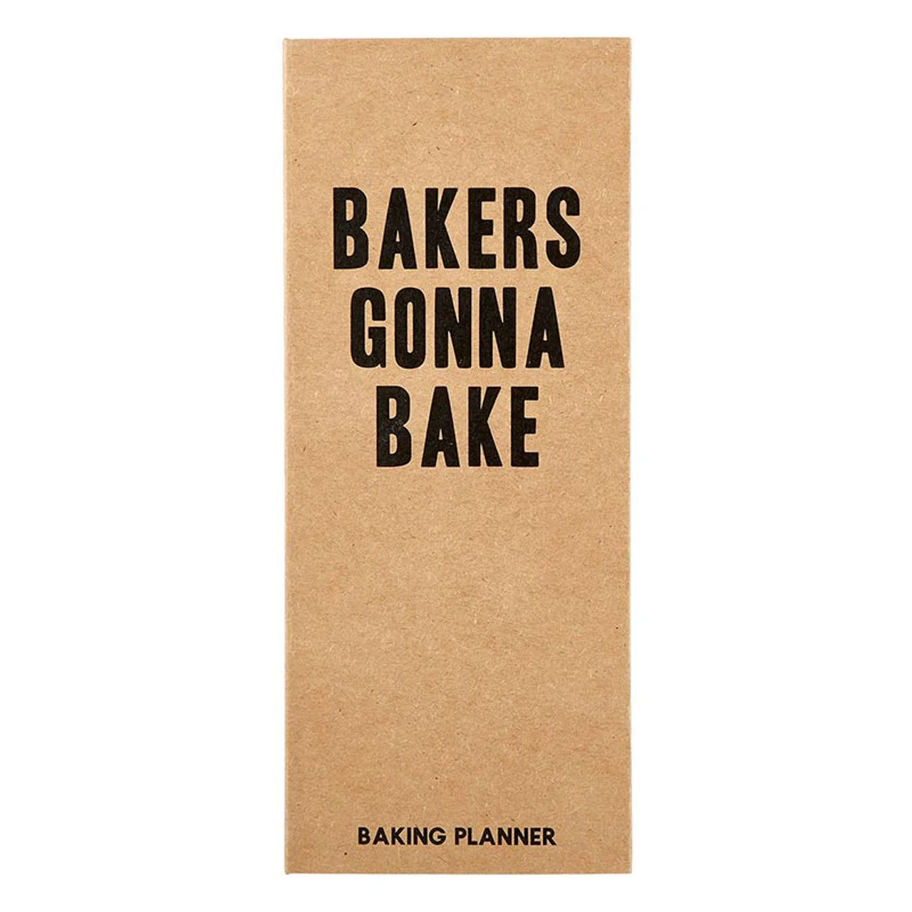 Baker's Gonna Bake Baking Planner | Ingredients Checklist