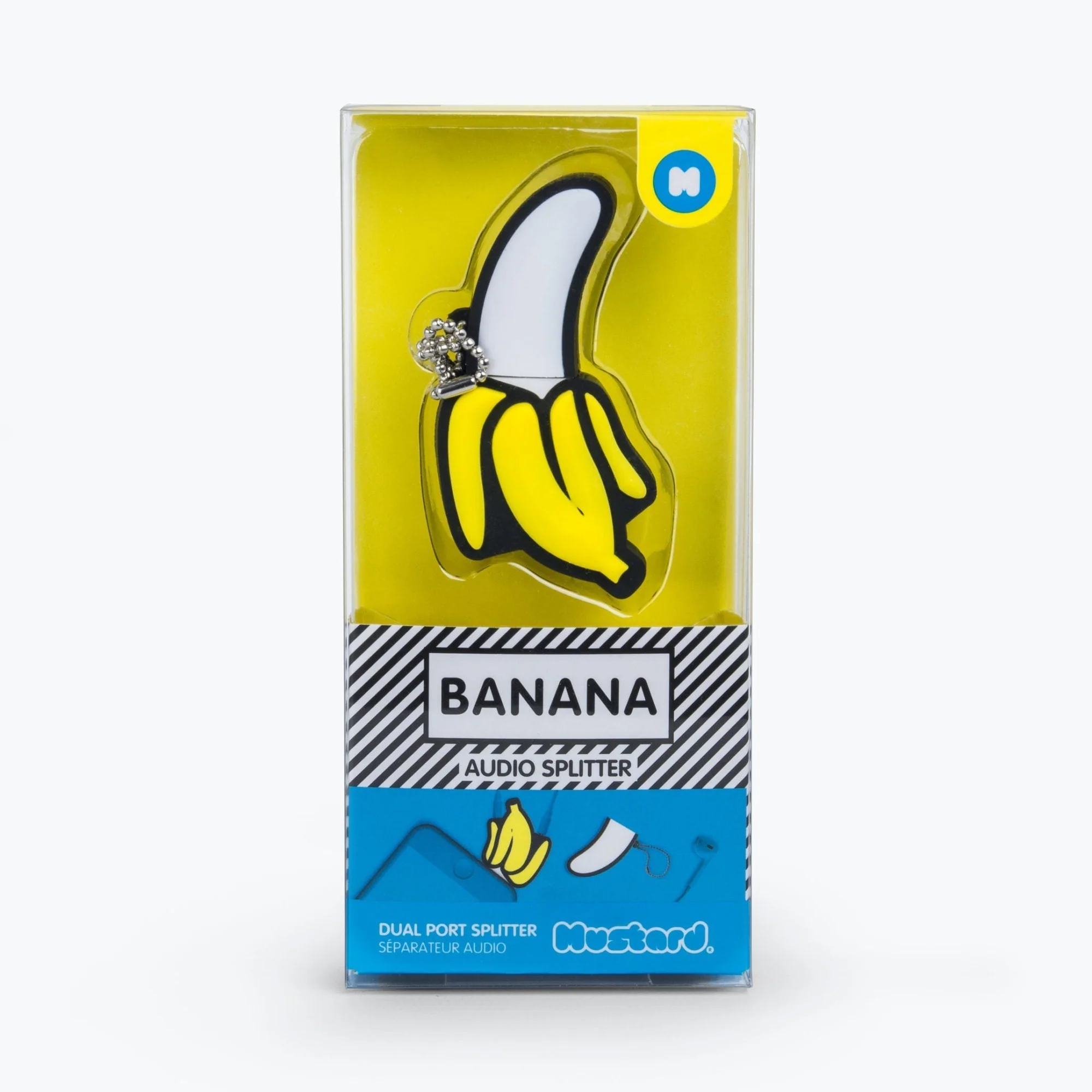 Banana Audio Headphone Splitter for Devices with Traditional Headphone Jack - Image 2