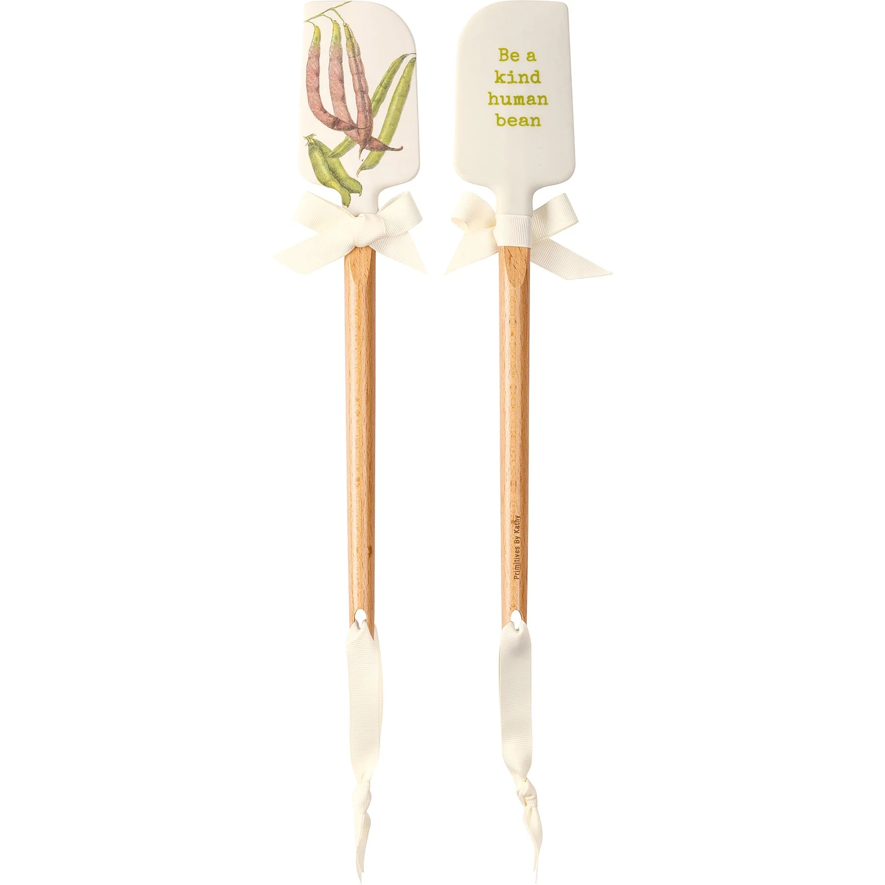 Be A Kind Human Bean Spatula With A Wooden Handle - Image 3