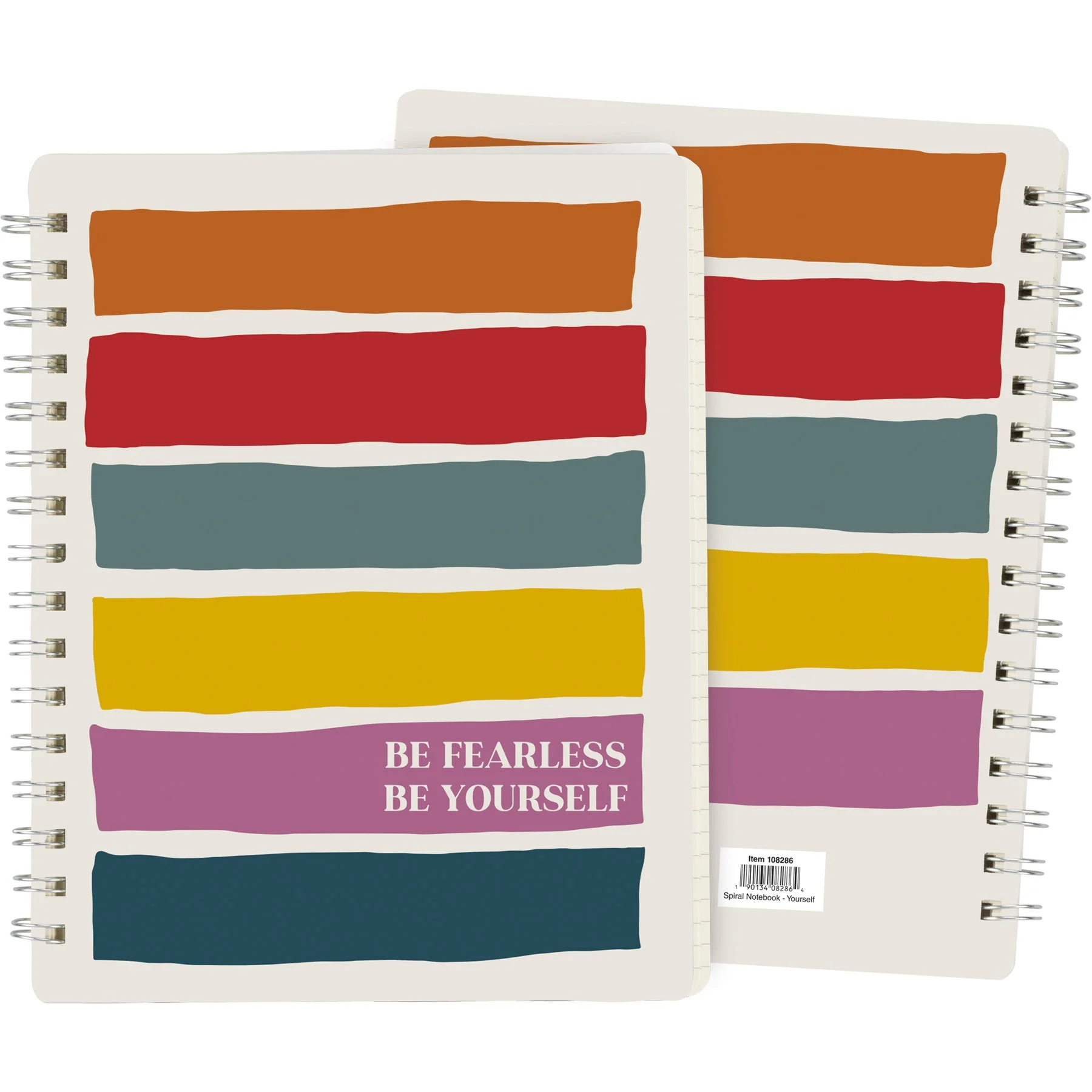 Be Fearless Be Yourself Spiral Notebook | Celebrate Pride LGBTQ - Image 2