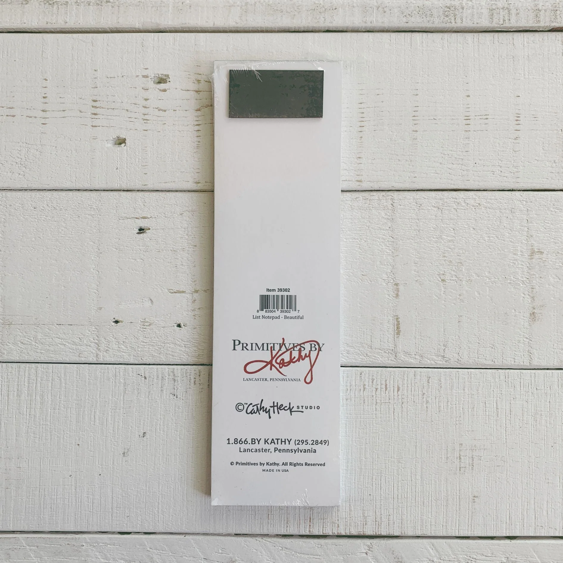 Be Your Own Kind Of Beautiful List Notepad | 9.5" x 2.75" | Holds to Fridge with Strong Magnet - Image 8