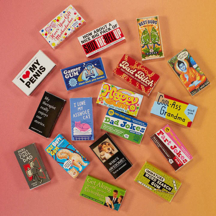Best Buds Gum | Funny Mint Flavored Candy | BlueQ at GetBullish - Image 3