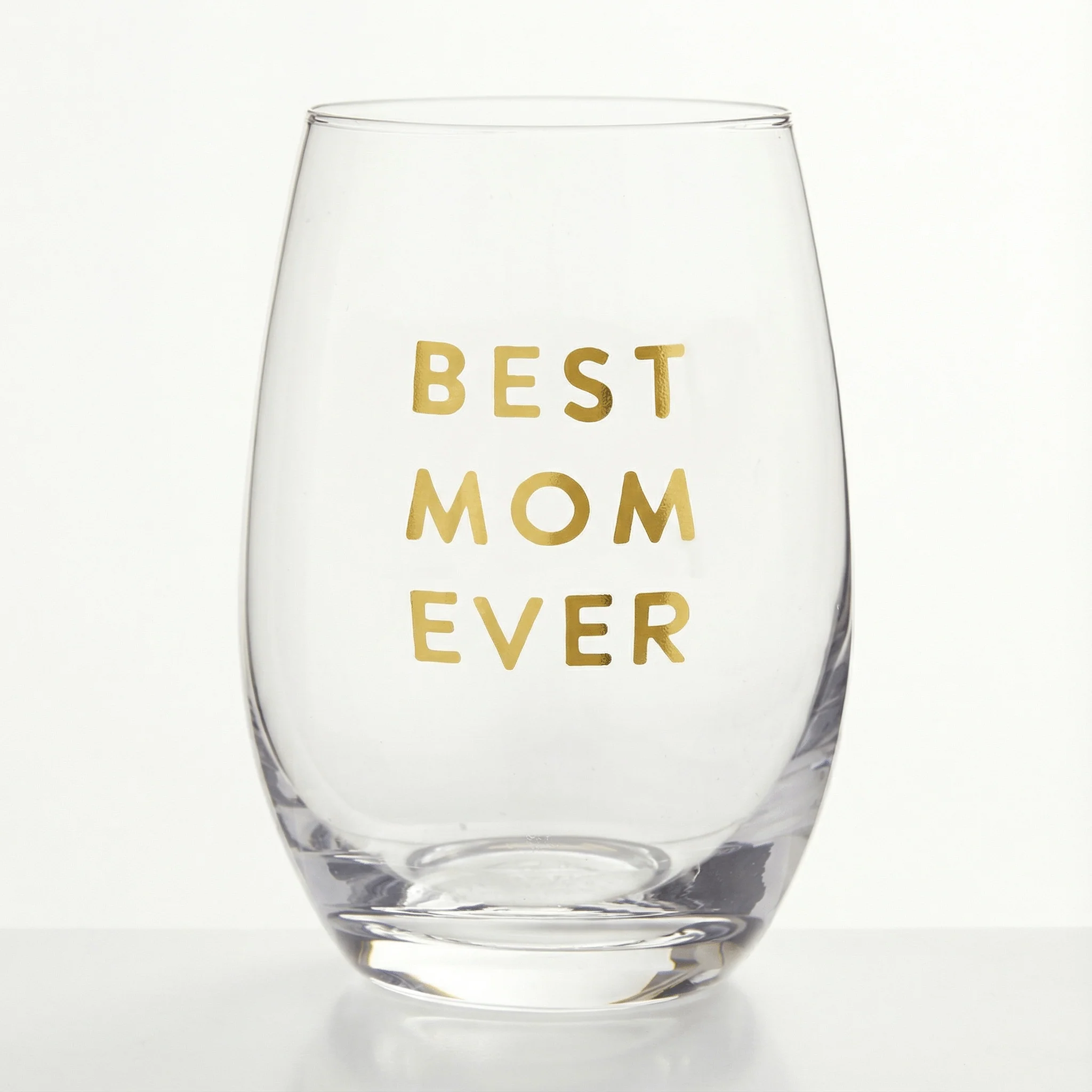 Best Mom Ever Stemless Wine Glass | Crystal Clear Drinkware Gift For Mother's Day | 17 oz - Image 6