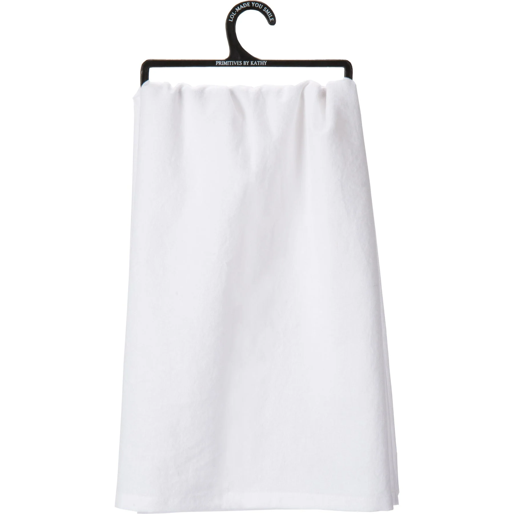 Beware Of Shitstorms Kitchen Towel | Black and White Cotton Hand Tea Dish Cloth | 28" x 28" - Image 3