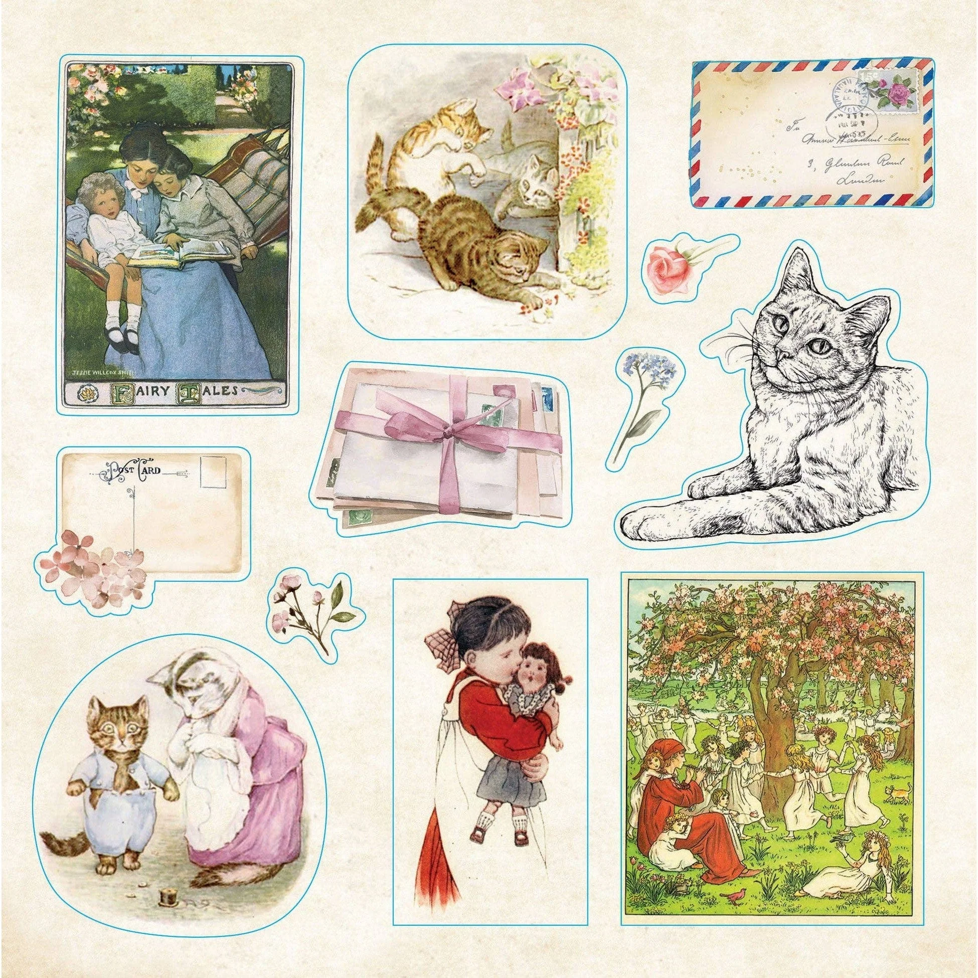 Bibliophilia Ephemera Sticker Book | An Enchanting Book Lovers' Sticker Book | Over 780 Decals - Image 6
