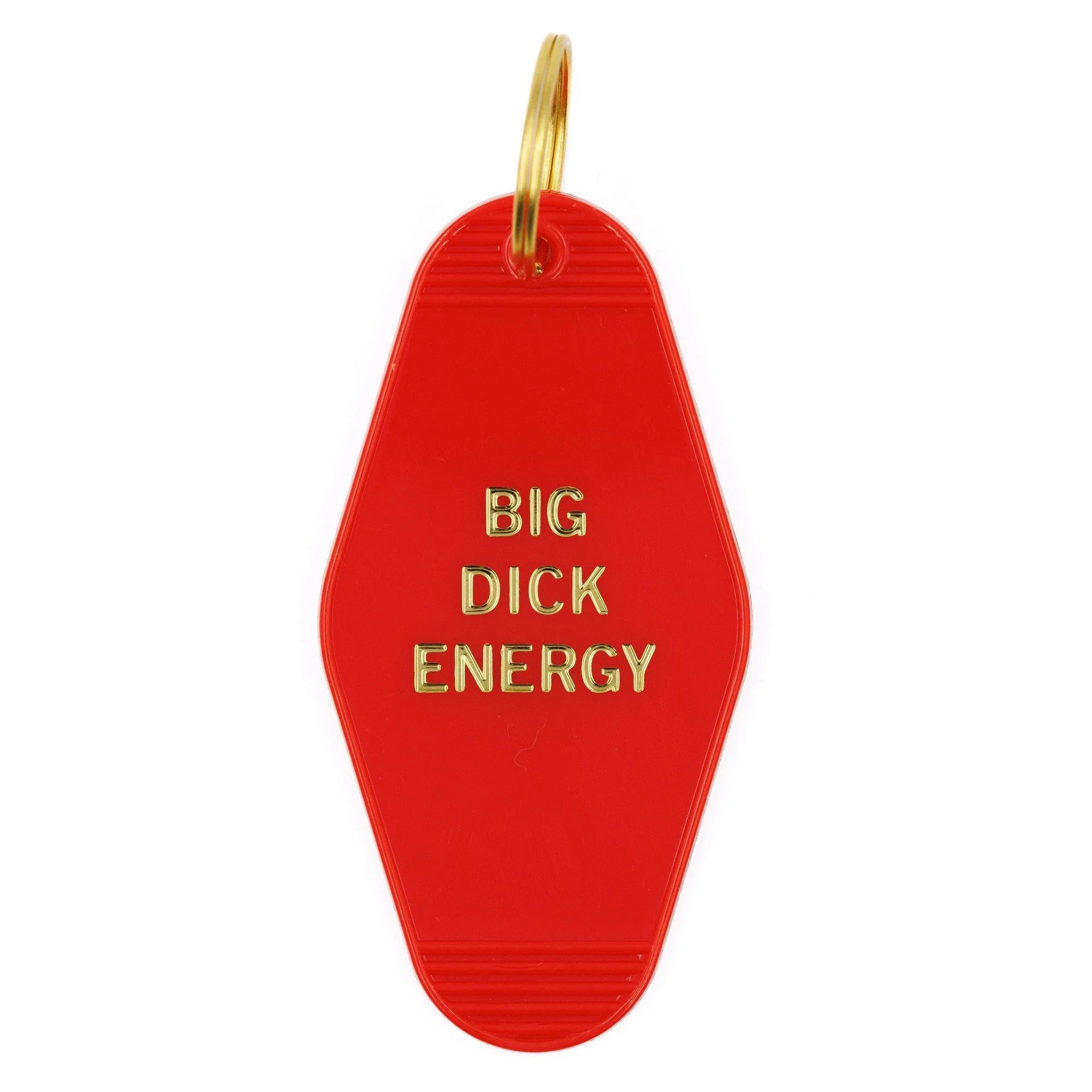 Big Dick Energy Motel Style Keychain in Red - Image 4