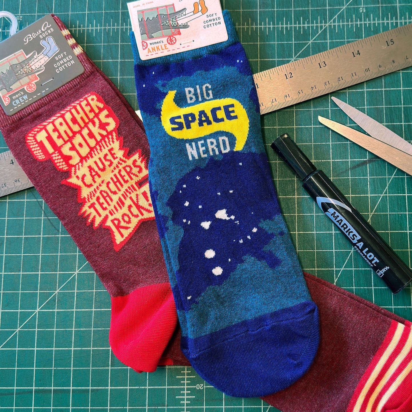 Big Space Nerd Women's Ankle Socks | BlueQ at GetBullish - Image 6