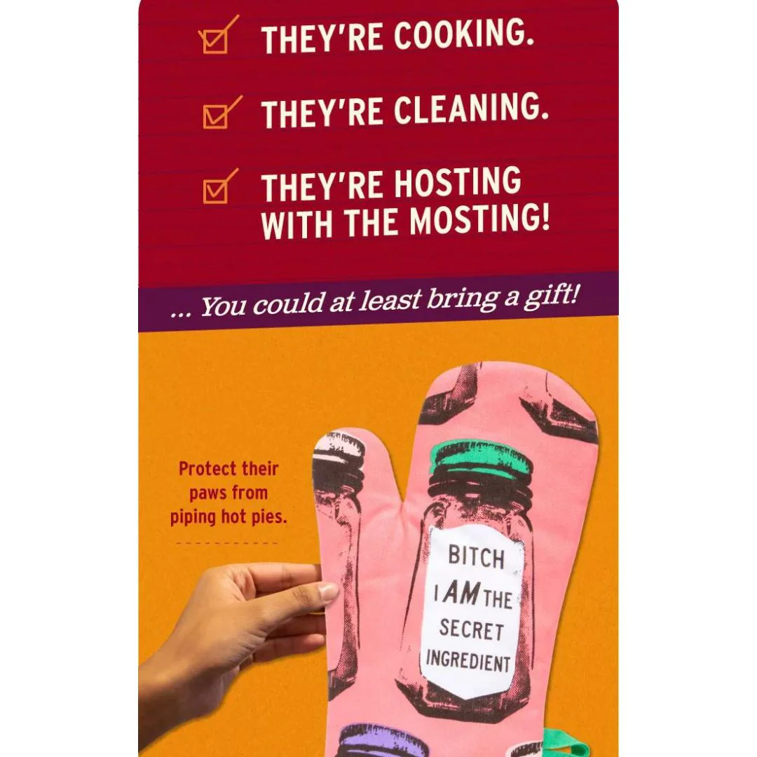 Bitch I Am The Secret Ingredient Condiments Dish Towel | BlueQ at GetBullish - Image 4
