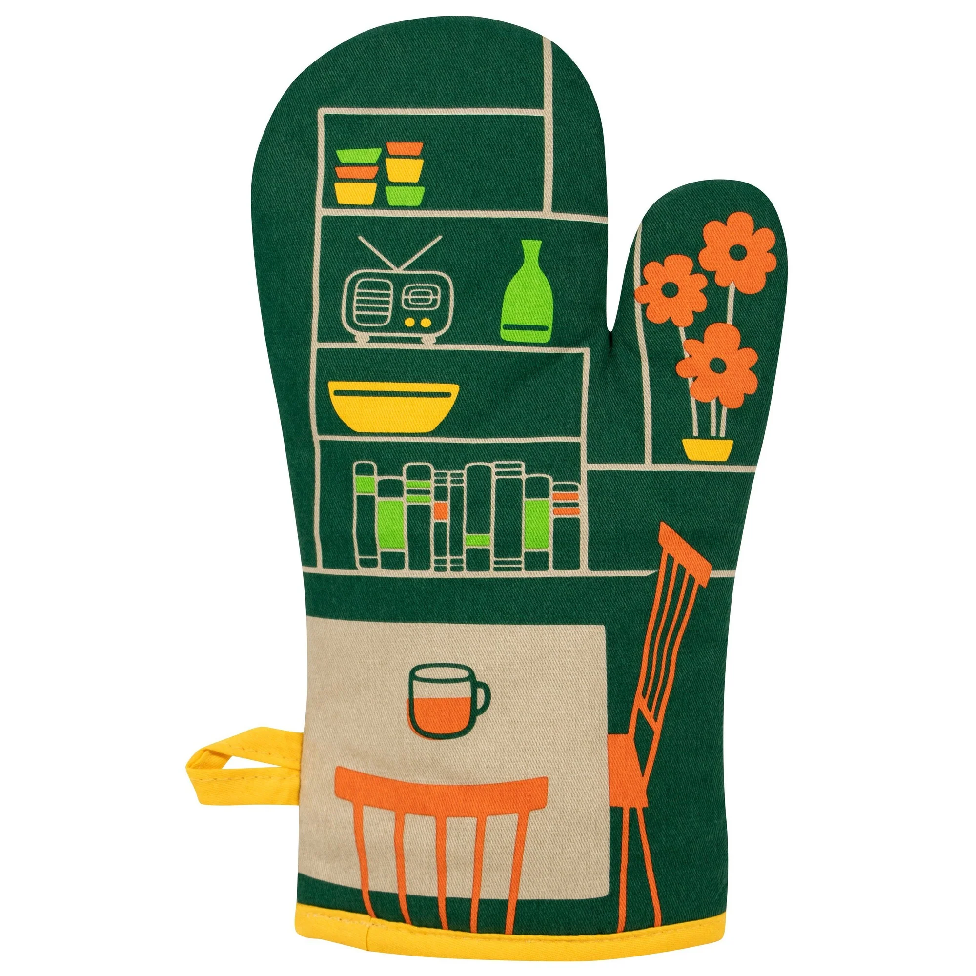 Bitch I Always Have Time For You Oven Mitt | Insulated Cotton Pot Holder | BlueQ at GetBullish - Image 2