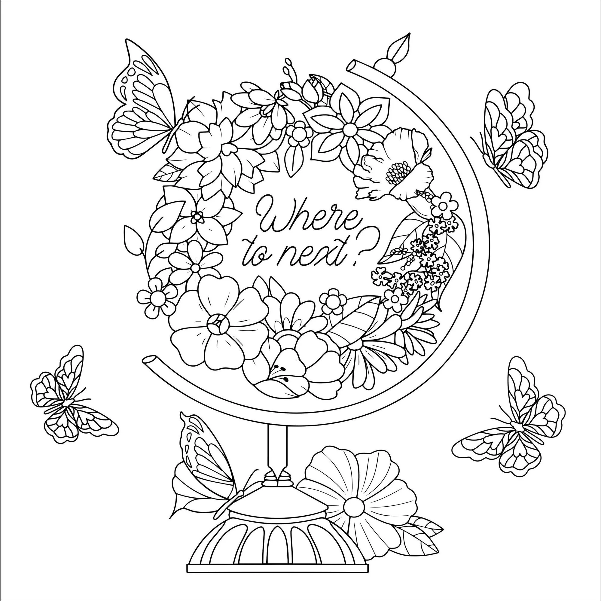 Boho Dreams Adult Coloring Book | 31 Bohemian Inspired Designs Artwork - Image 5