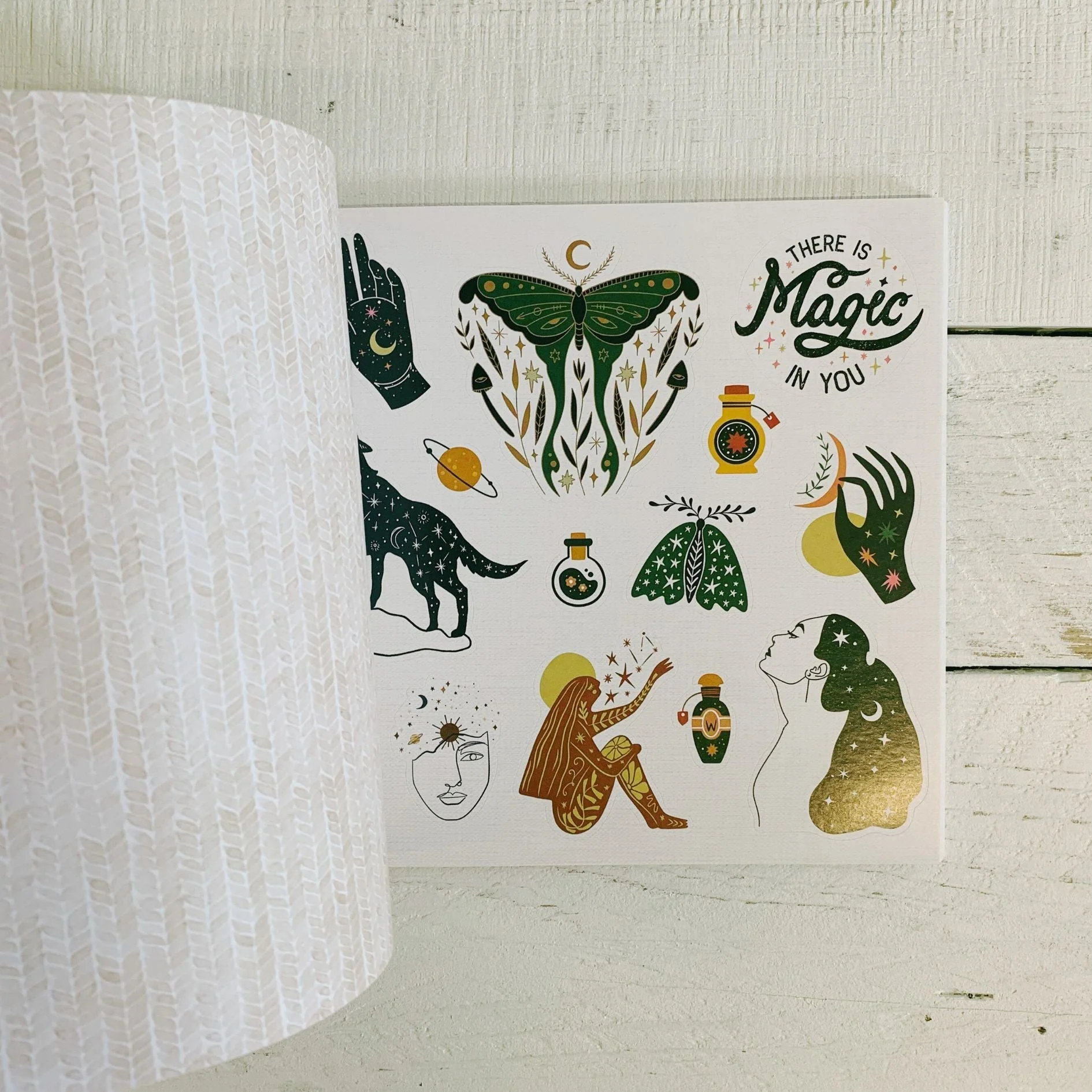 Boho Dreams Sticker Book | A Free-Spirited Sticker Book | Over 750 Stickers - Image 12