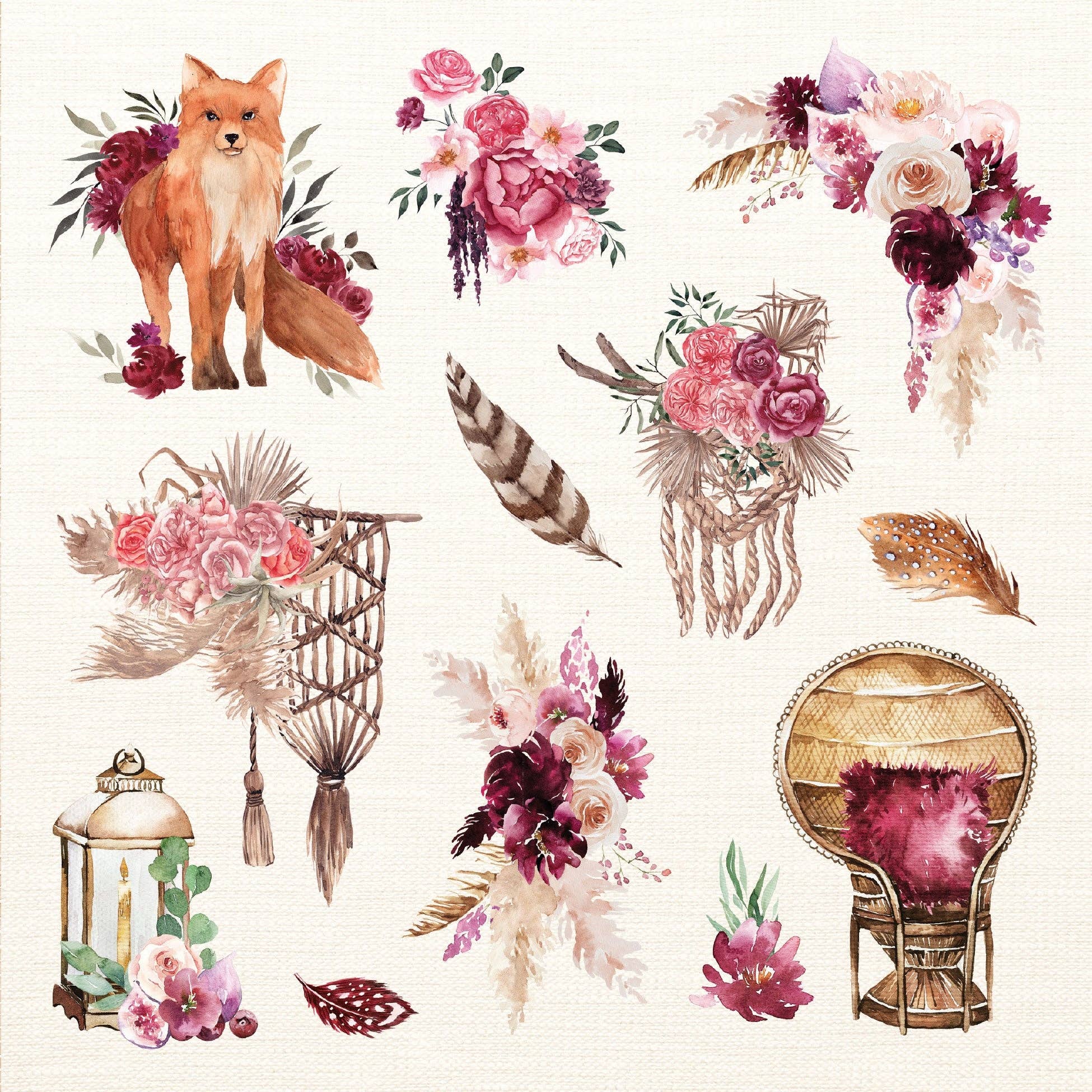 Boho Dreams Sticker Book | A Free-Spirited Sticker Book | Over 750 Stickers - Image 7