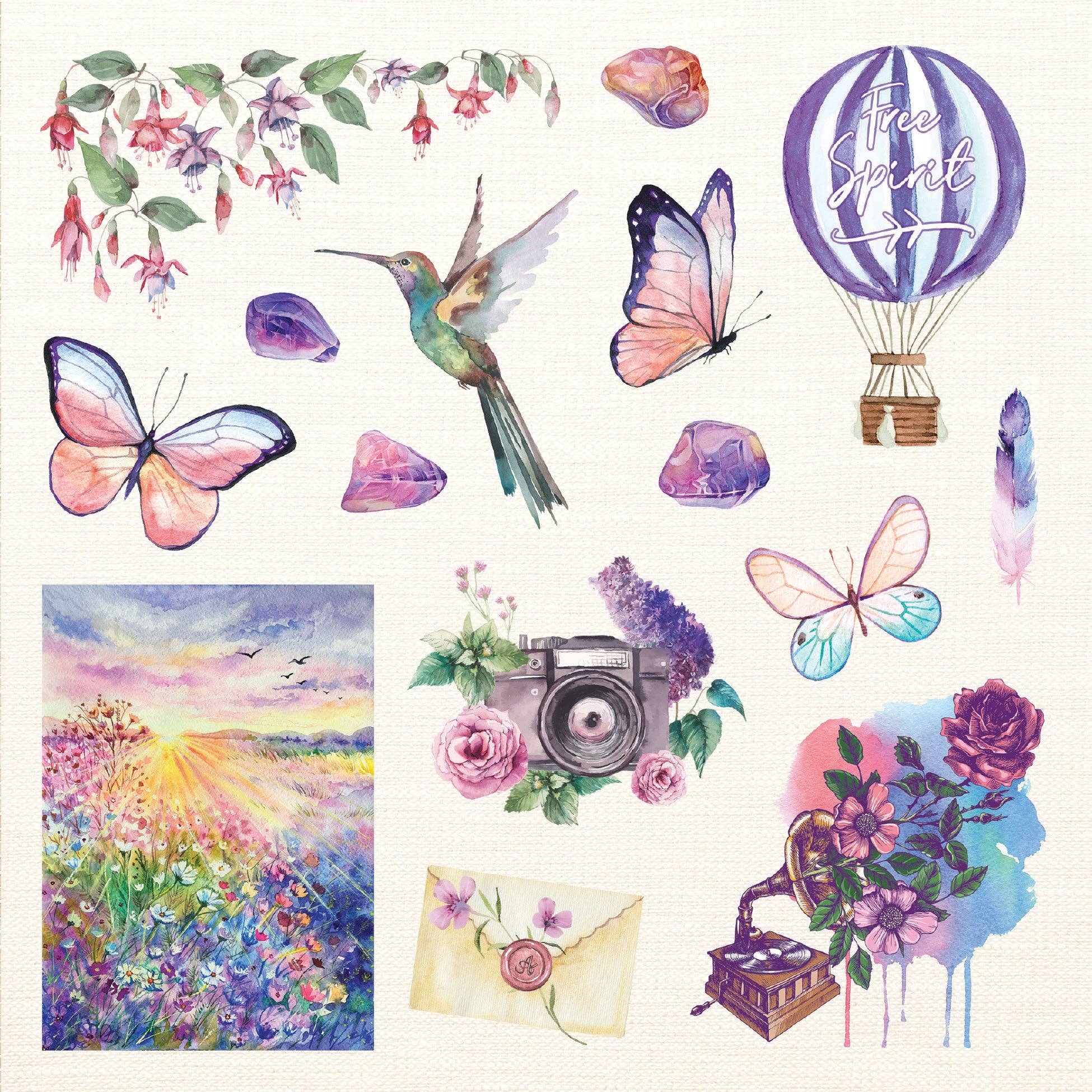 Boho Dreams Sticker Book | A Free-Spirited Sticker Book | Over 750 Stickers - Image 8