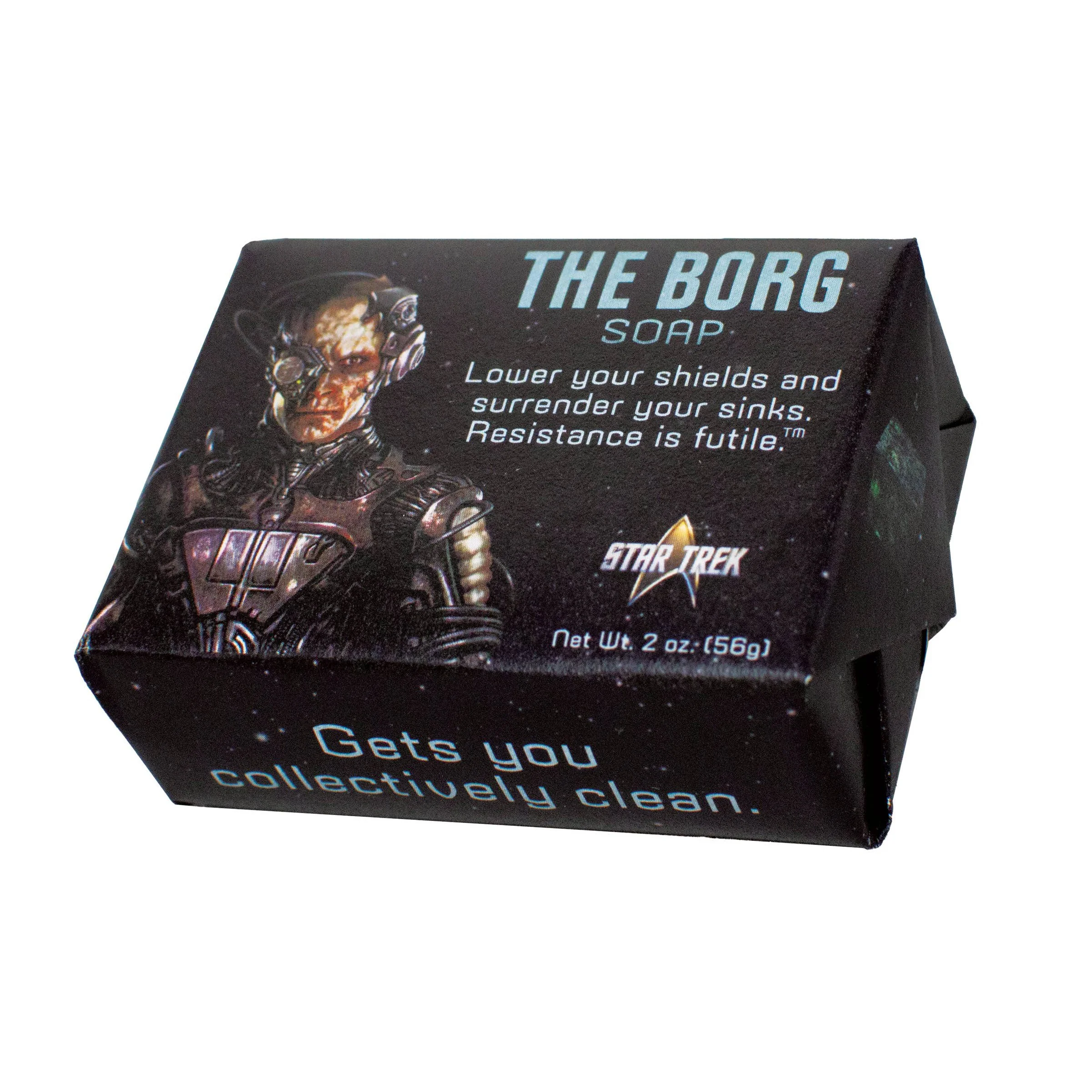 Star Trek Borg Mini Soap in Fresh Milk Scent | Body Bar Bath Cleanser | 2 oz.