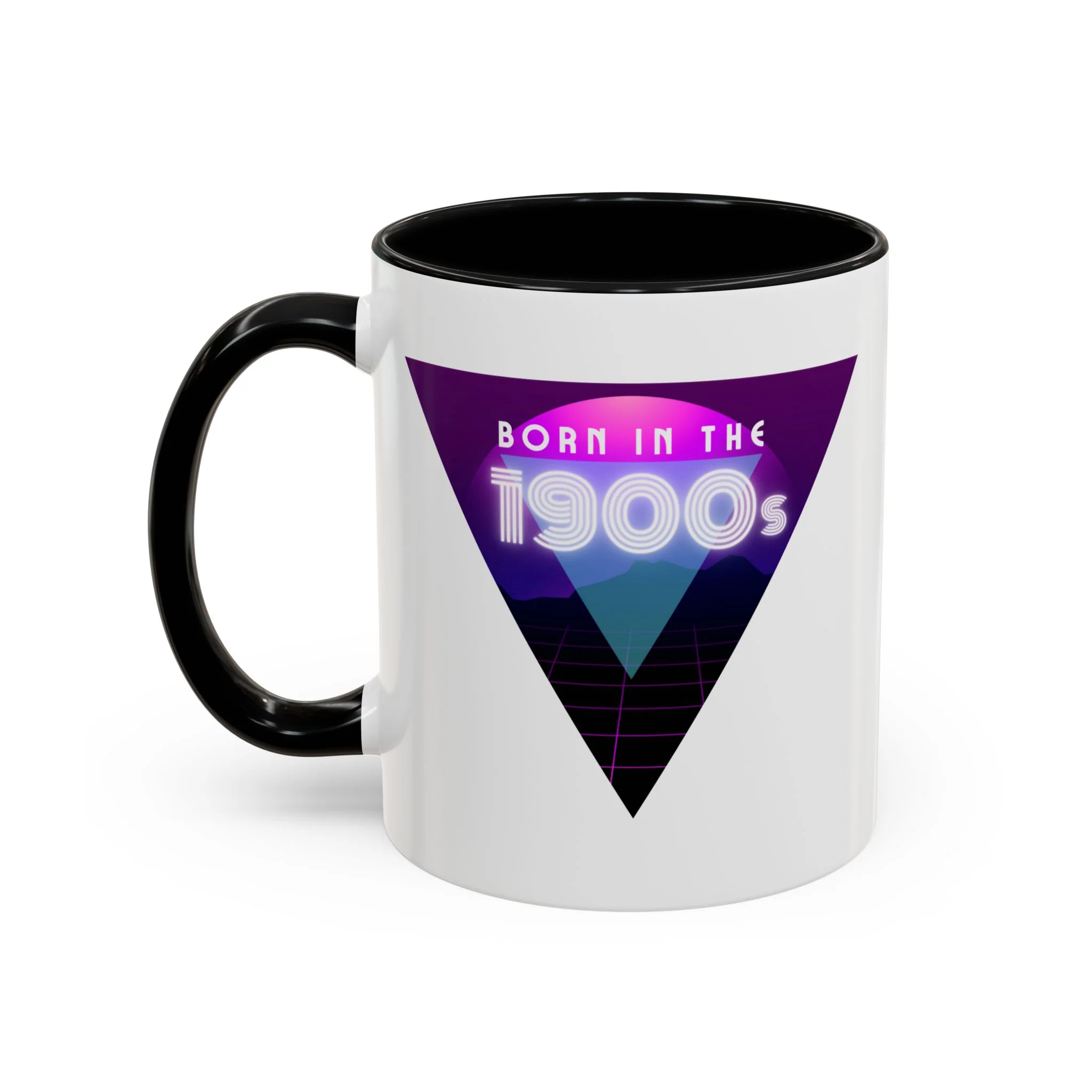 Born in the 1900s Accent Coffee Mug 11oz