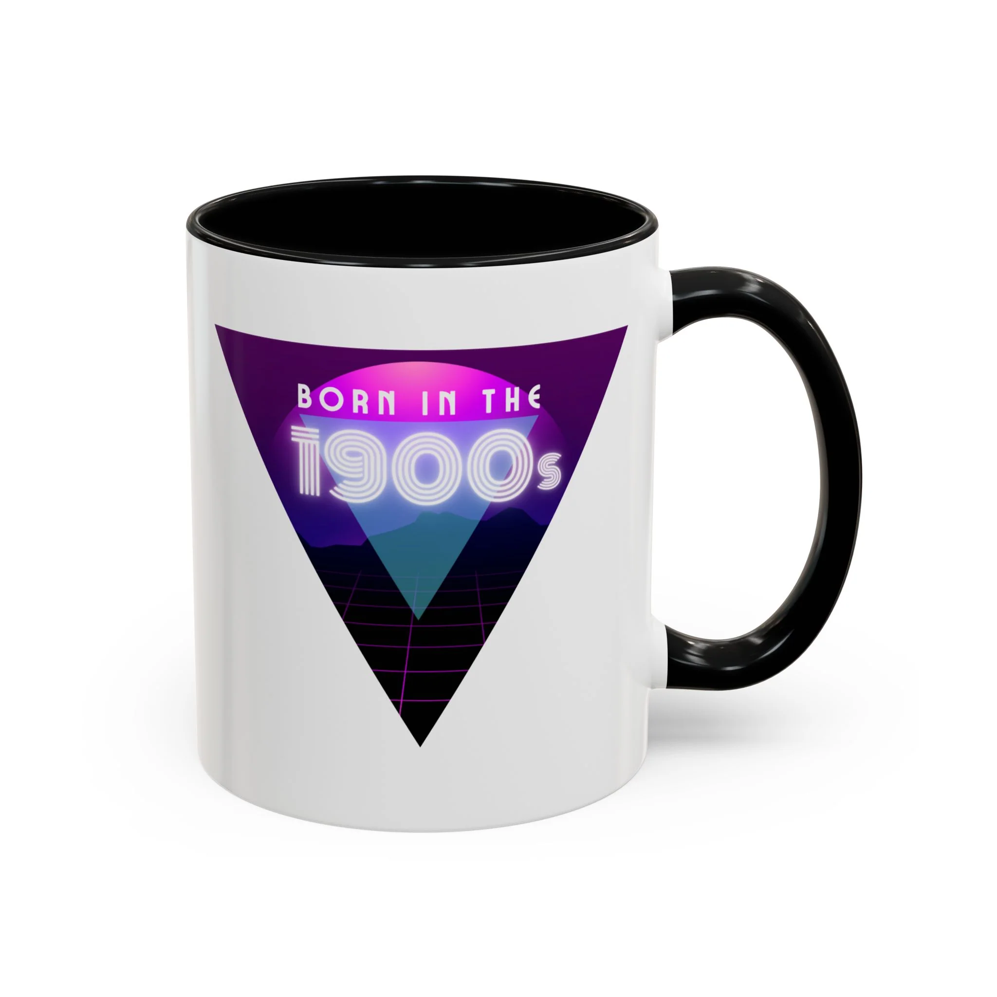 Born in the 1900s Accent Coffee Mug 11oz - Image 3