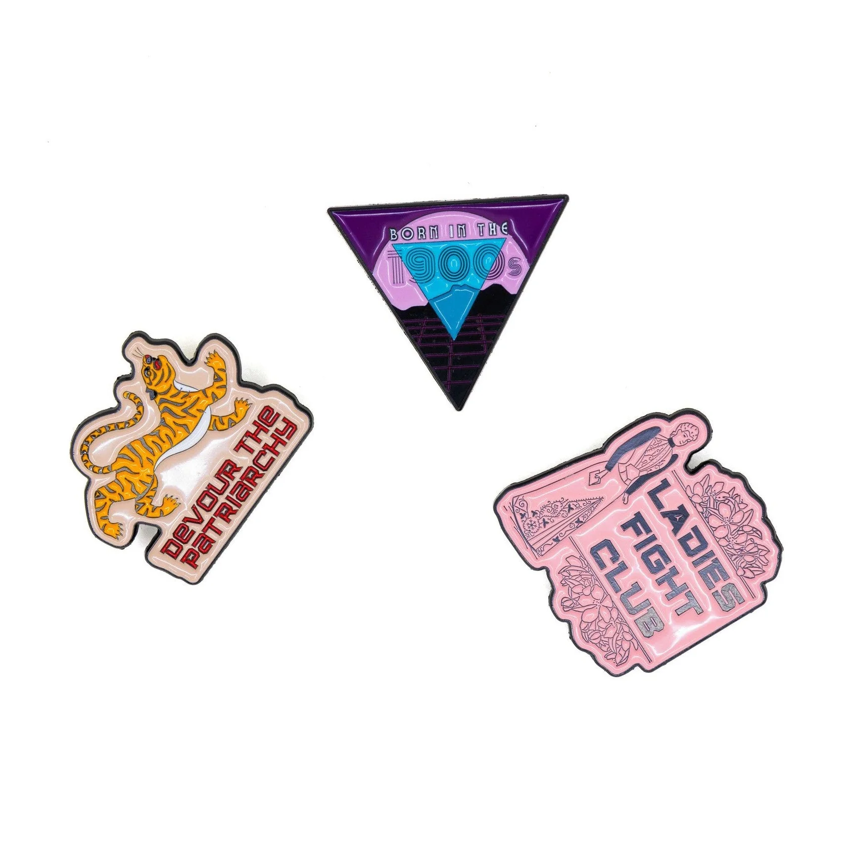 Born in the 1900s Enamel Pin - '80s Vibes Millennial - Image 4