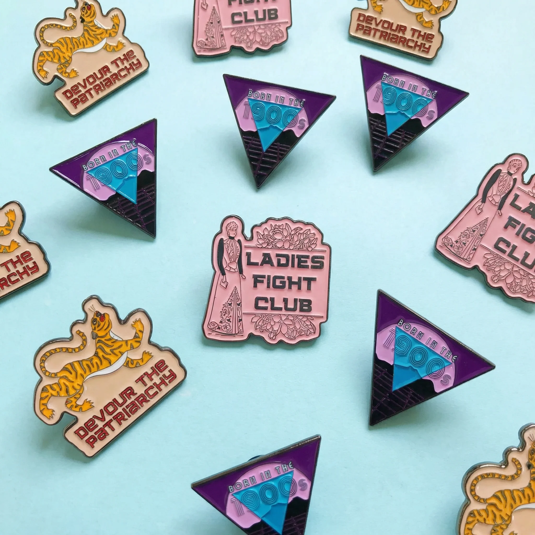 Born in the 1900s Enamel Pin - '80s Vibes Millennial - Image 9