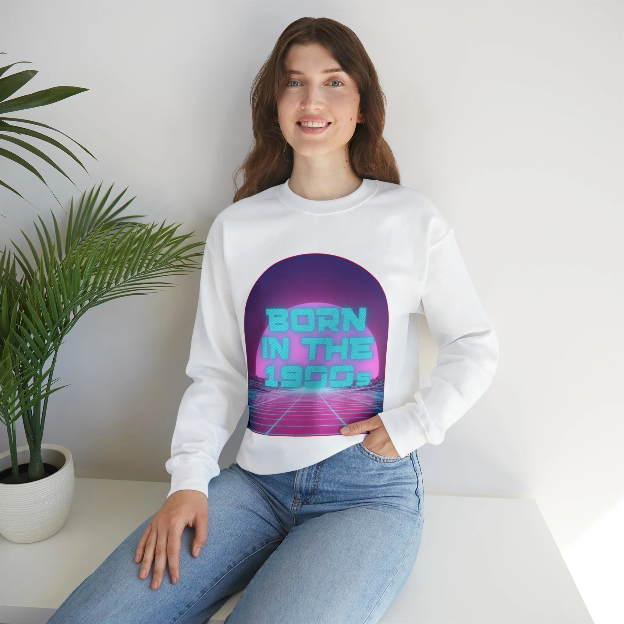Born in the 1900s Unisex Heavy Blend™ Crewneck Sweatshirt Sizes SM-5XL | Plus Size Available - Image 7