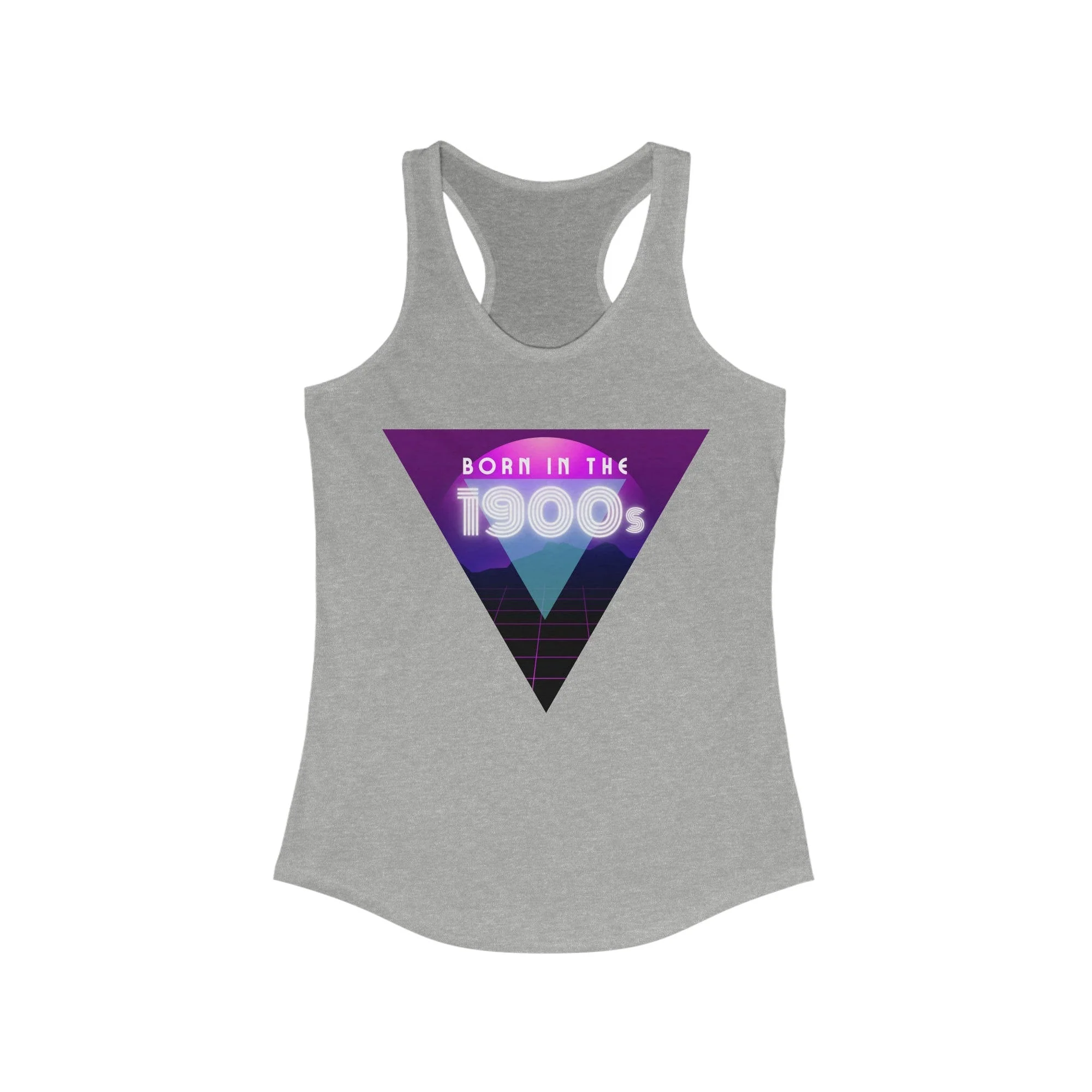 Born in the 1900s Women's Ideal Racerback Tank - Image 6