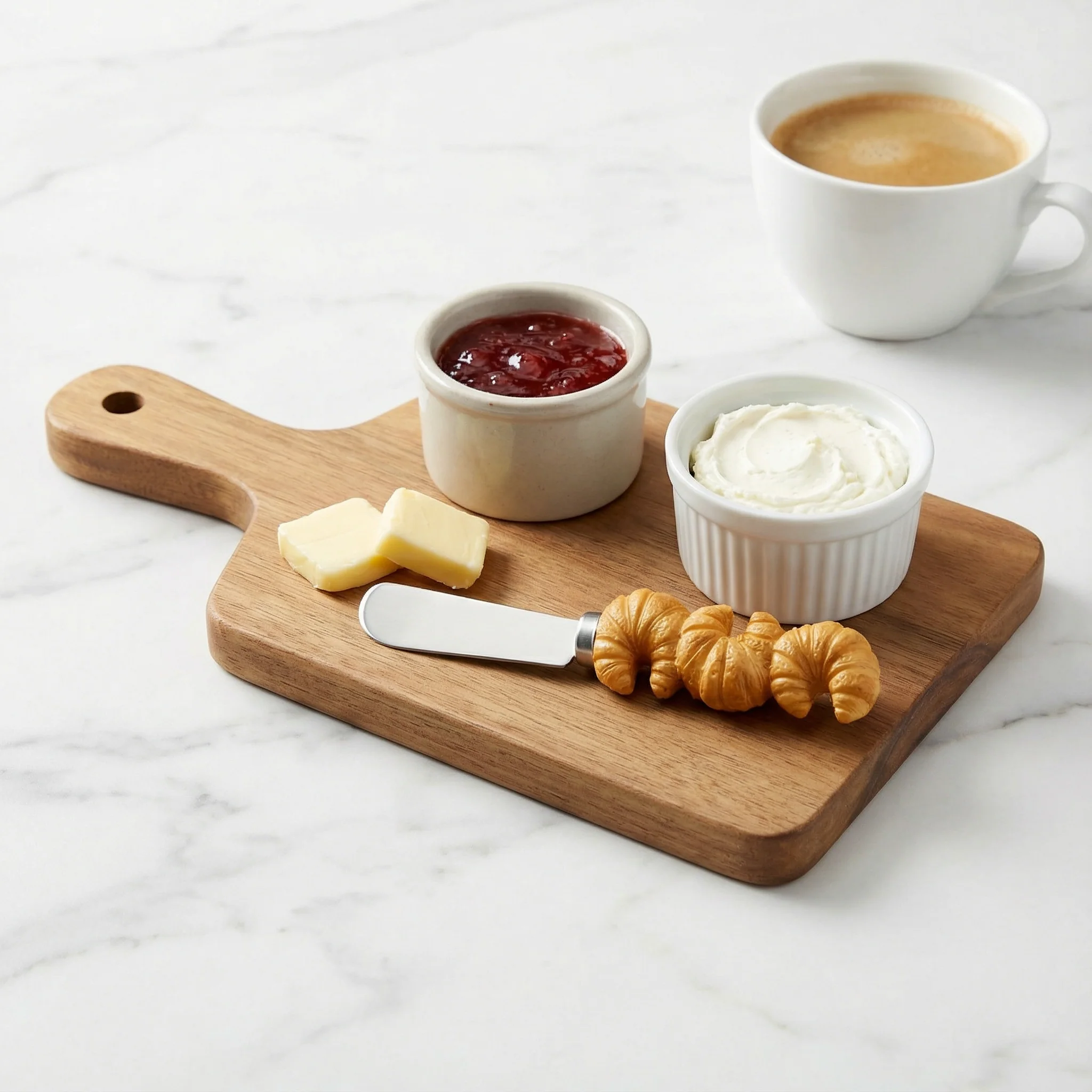 Breakfast Polyresin Cheese Spreader | 4-Piece Set Bread Theme Serveware - Image 3