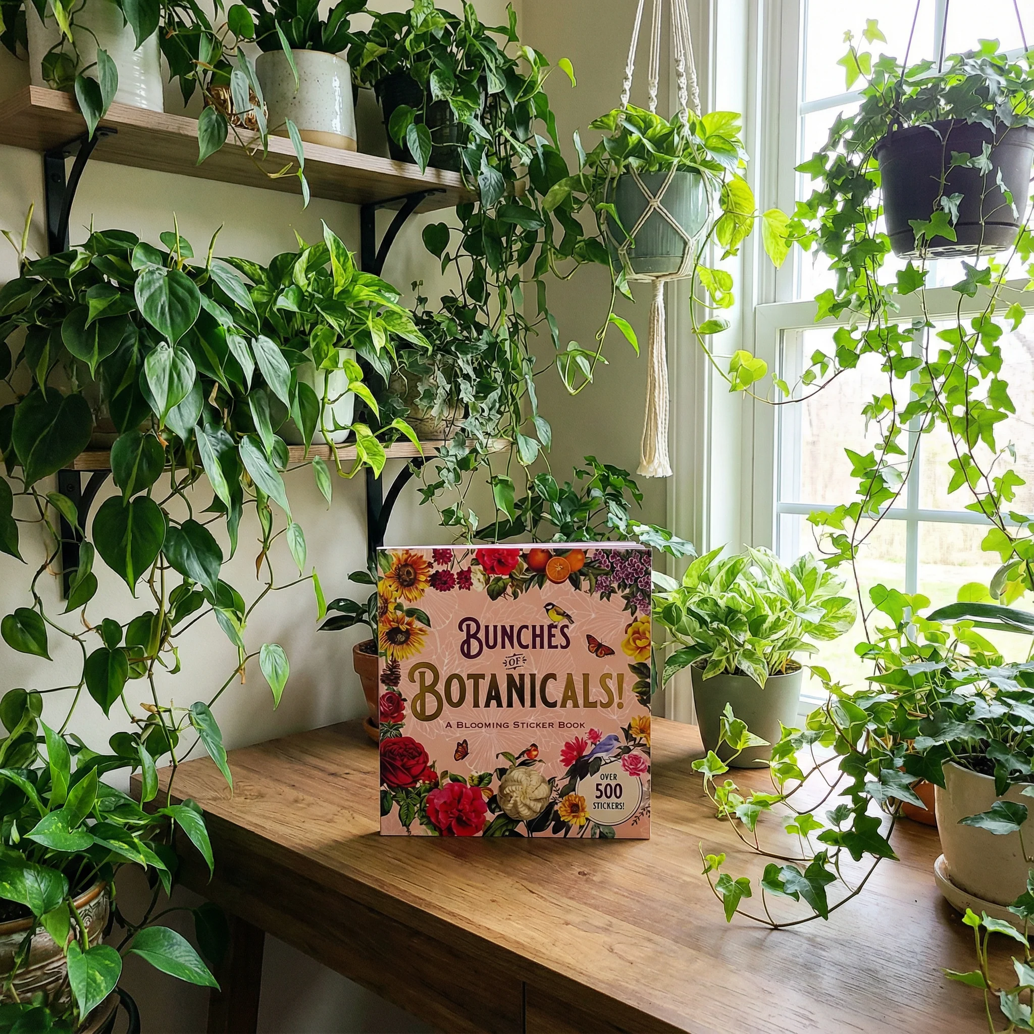 Bunches of Botanicals Decorative Stickers | A Blooming Sticker Book | Over 500 Decals - Image 12