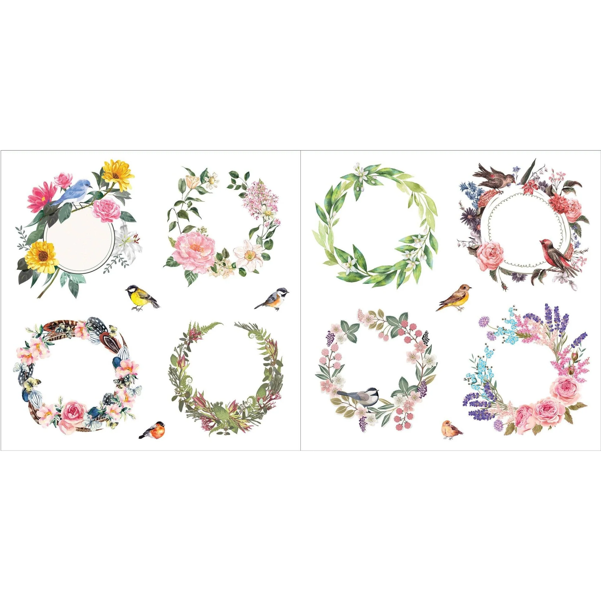 Bunches of Botanicals Decorative Stickers | A Blooming Sticker Book | Over 500 Decals - Image 16