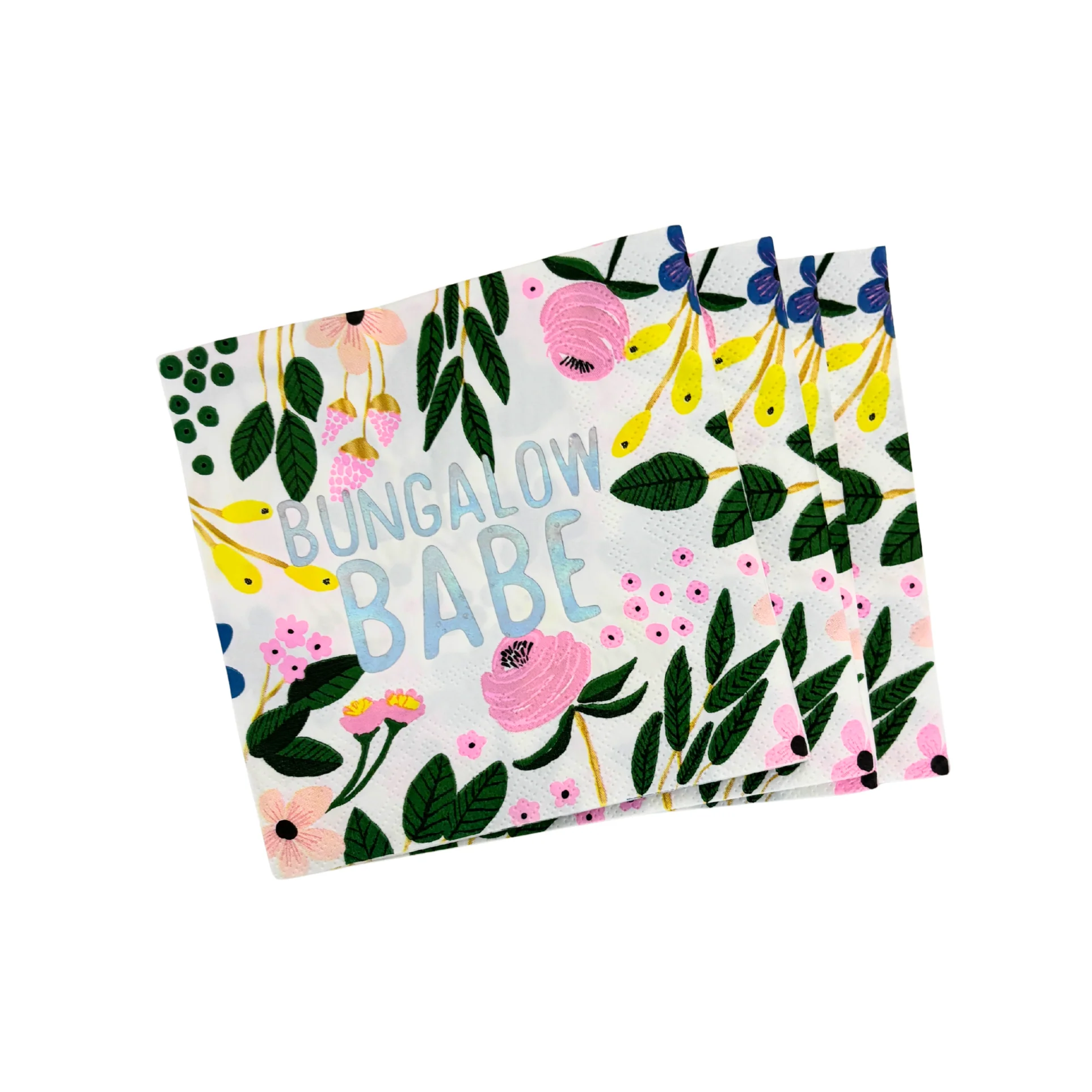 Bungalow Babe Party/Beverage/Cocktail Napkins | 5" square - Image 6