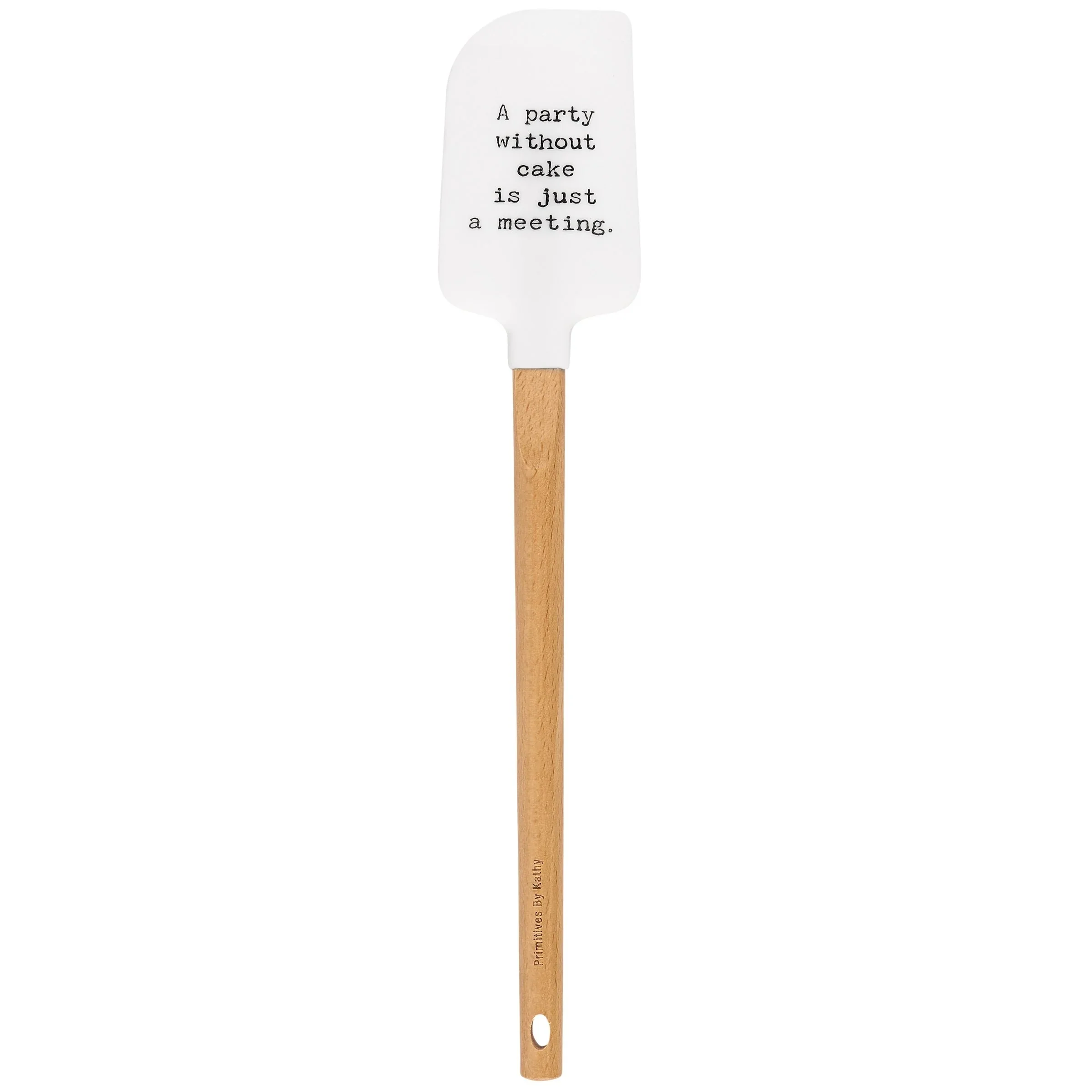 A Party Without Cake Is Just A Meeting Spatula | Funny Vintage Silicone Kitchen Spatula - Image 4