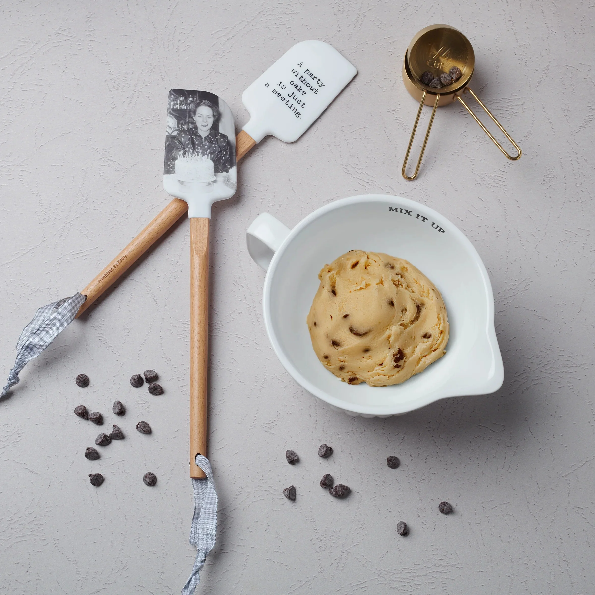 A Party Without Cake Is Just A Meeting Spatula | Funny Vintage Silicone Kitchen Spatula - Image 7