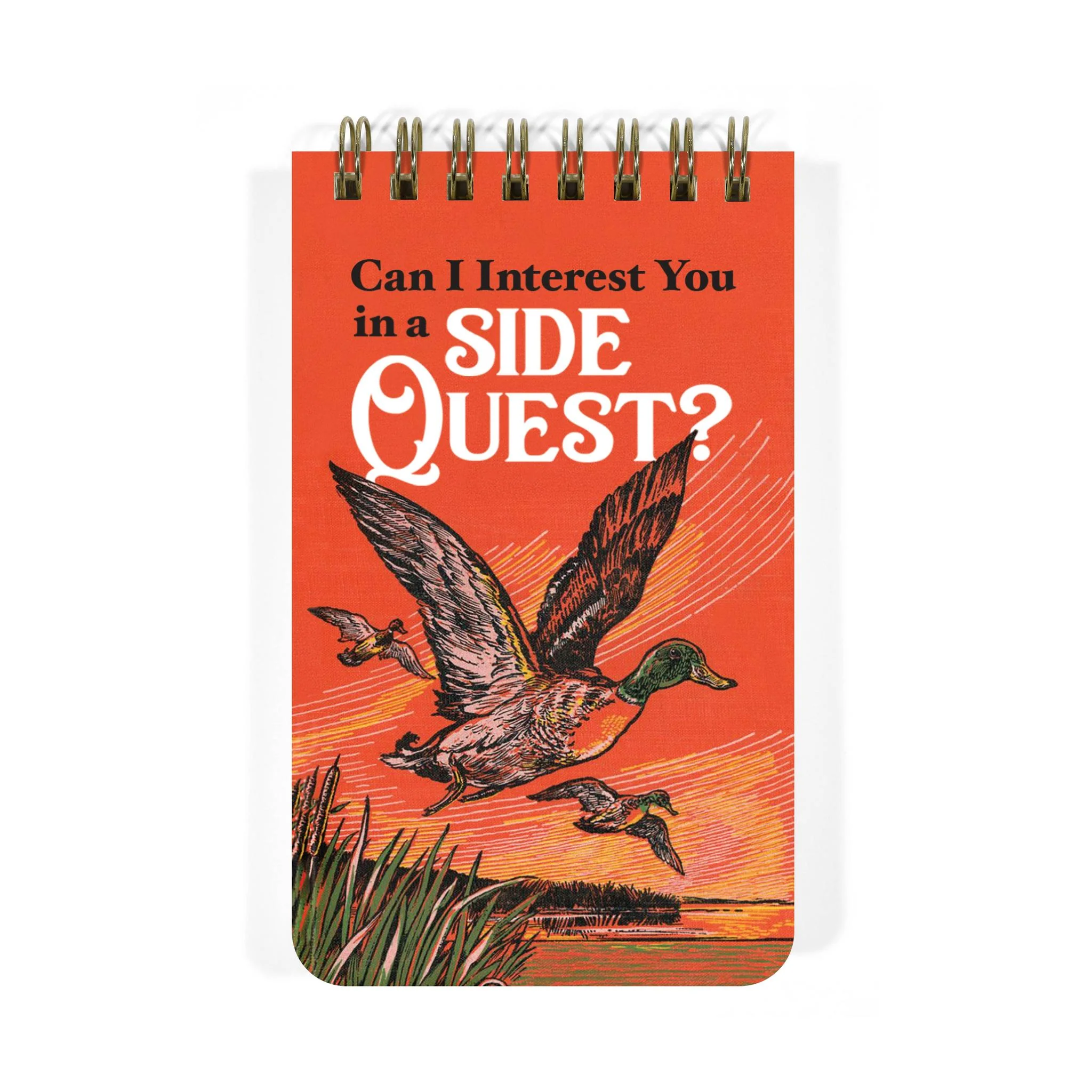Can I Interest You in a Side Quest Spiral Memo Notepad | 3" x 5"