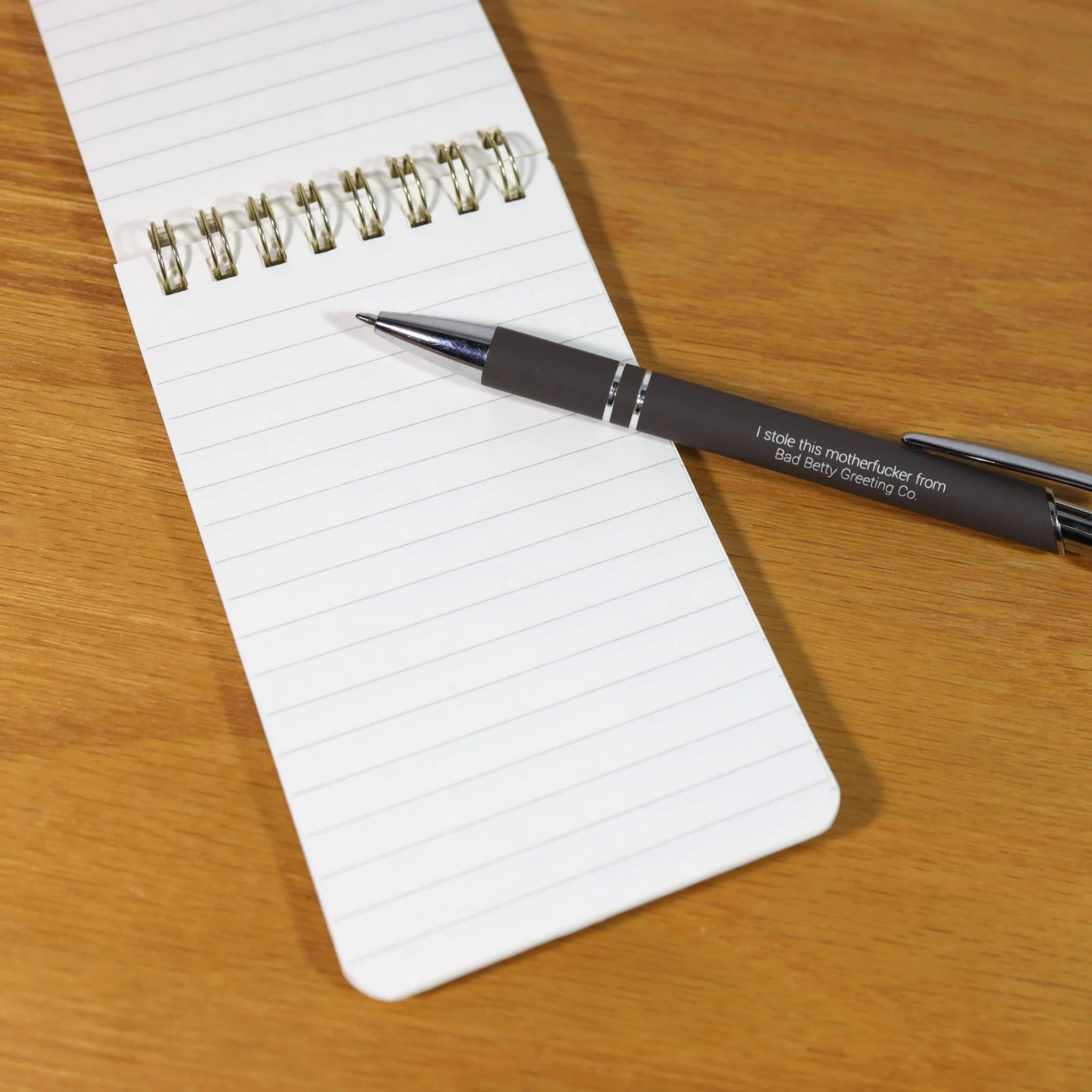 Can I Interest You in a Side Quest Spiral Memo Notepad | 3" x 5" - Image 4