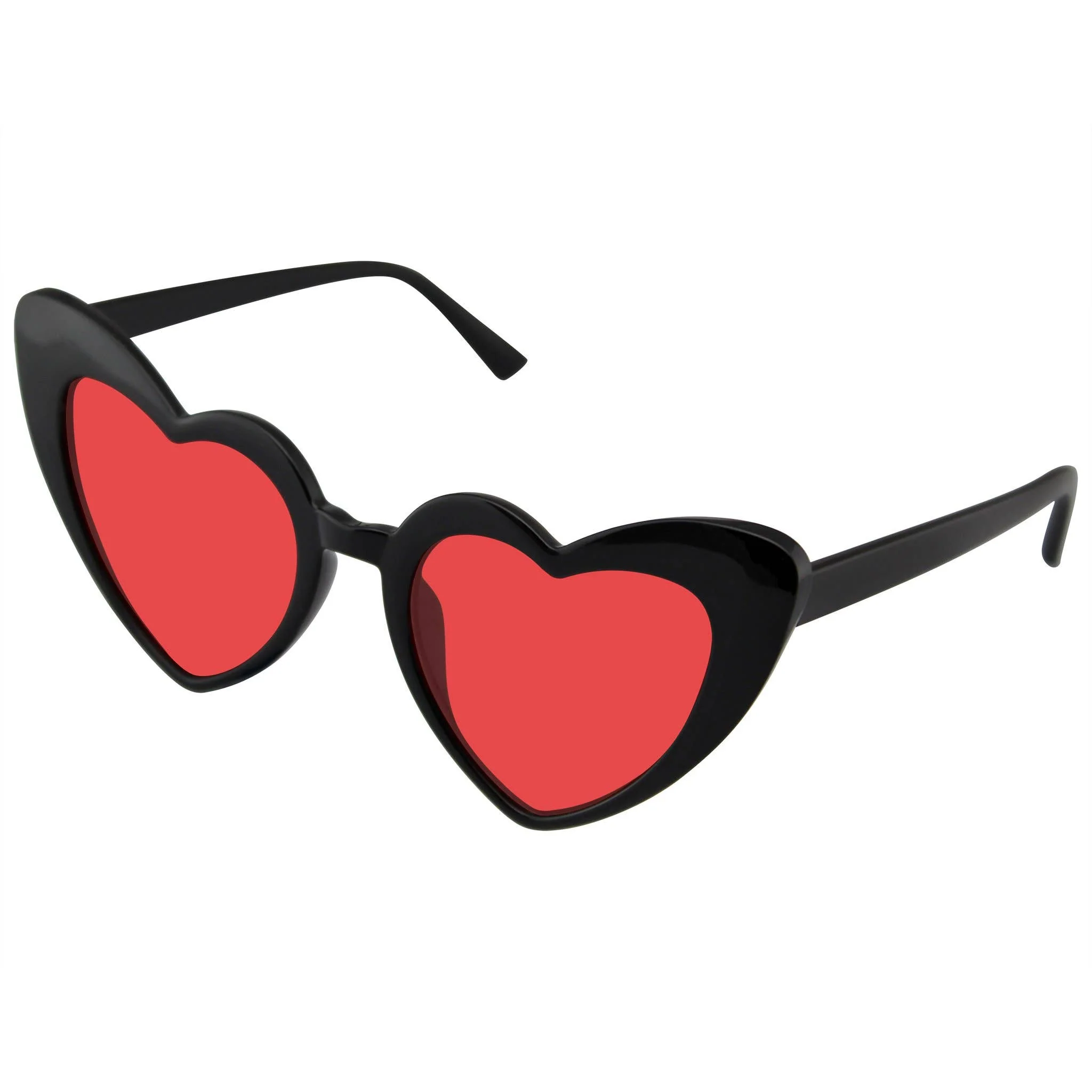 Cat Eye Heart Shape Sunglasses | Retro Festival Color Tinted Sunnies - Image 14