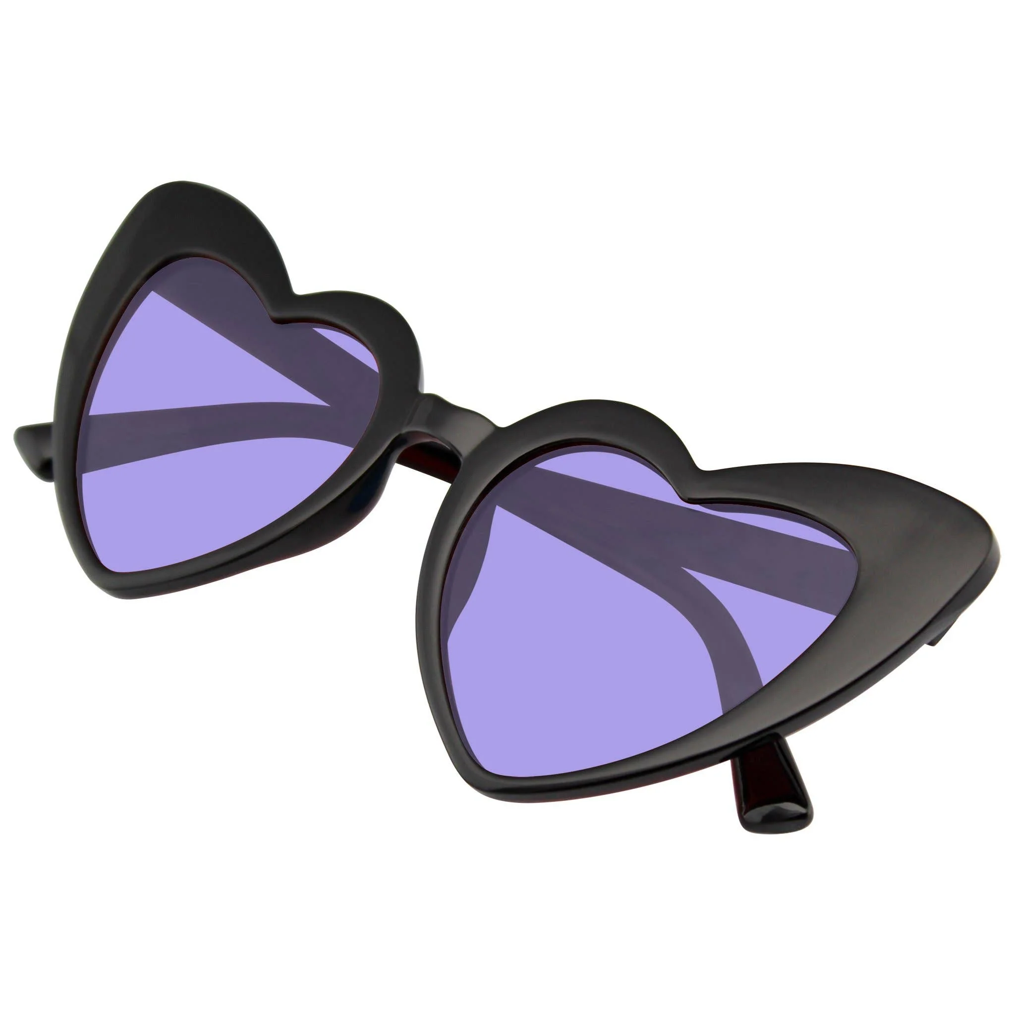 Cat Eye Heart Shape Sunglasses | Retro Festival Color Tinted Sunnies - Image 16