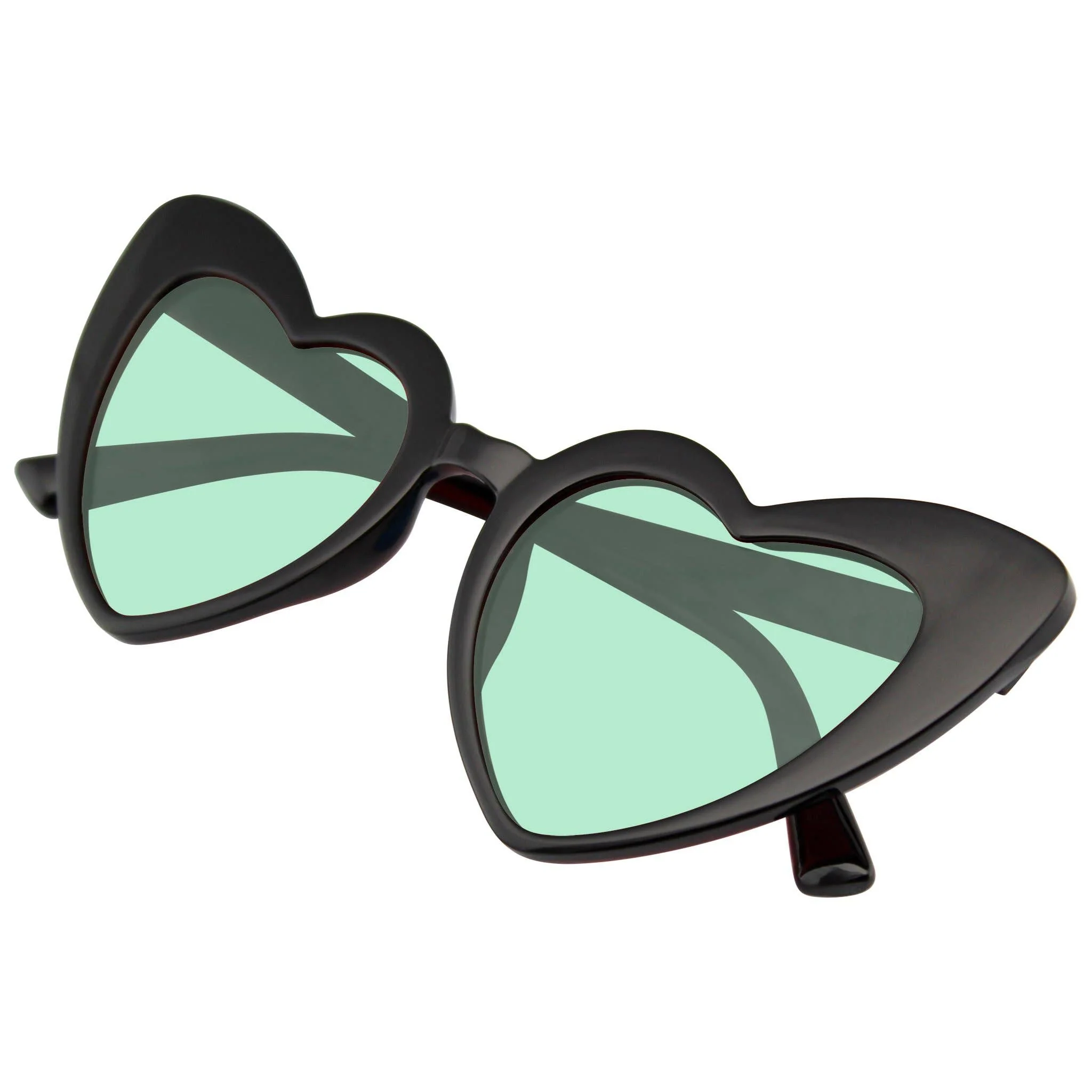 Cat Eye Heart Shape Sunglasses | Retro Festival Color Tinted Sunnies - Image 19