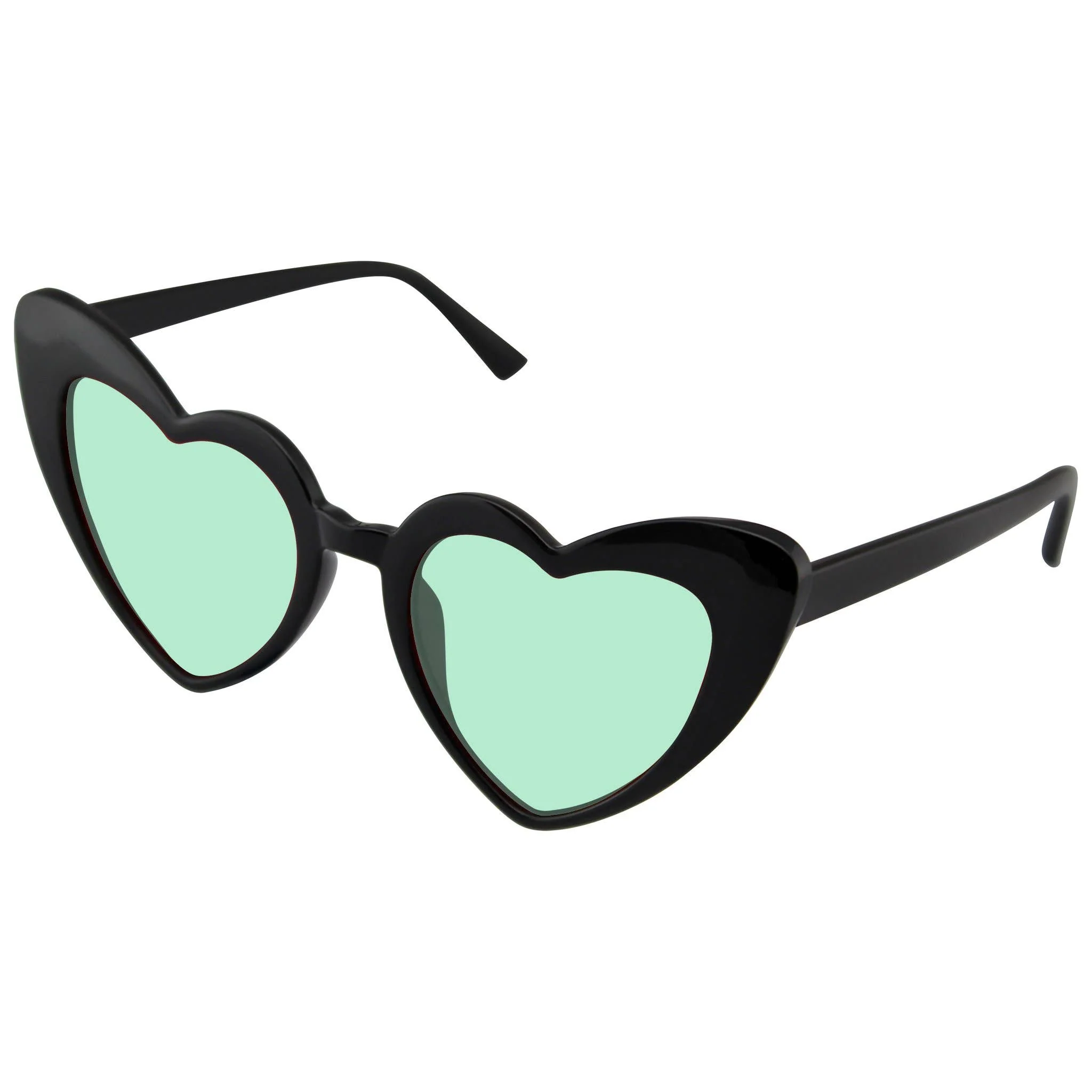Cat Eye Heart Shape Sunglasses | Retro Festival Color Tinted Sunnies - Image 20