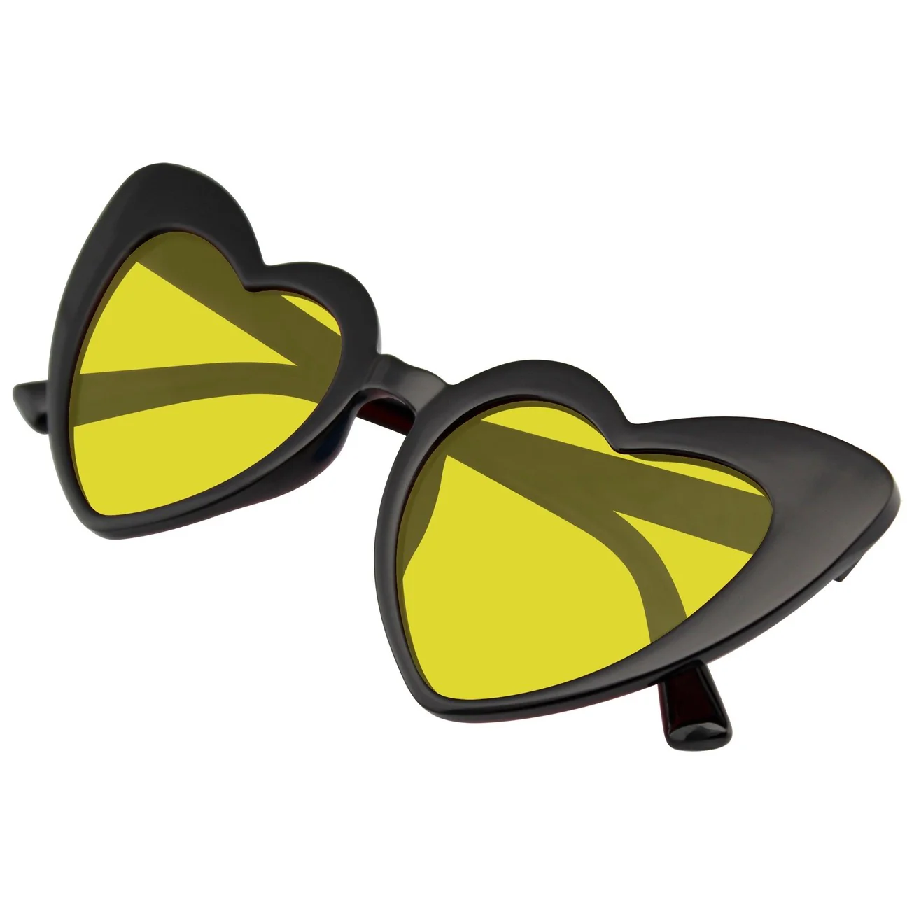 Cat Eye Heart Shape Sunglasses | Retro Festival Color Tinted Sunnies - Image 22