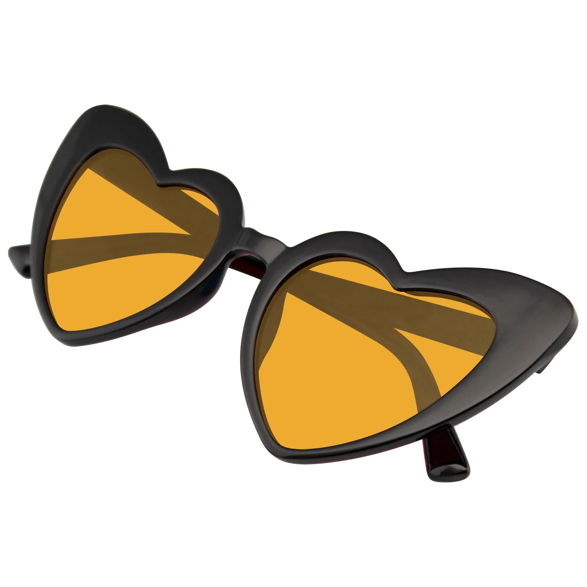 Cat Eye Heart Shape Sunglasses | Retro Festival Color Tinted Sunnies - Image 25