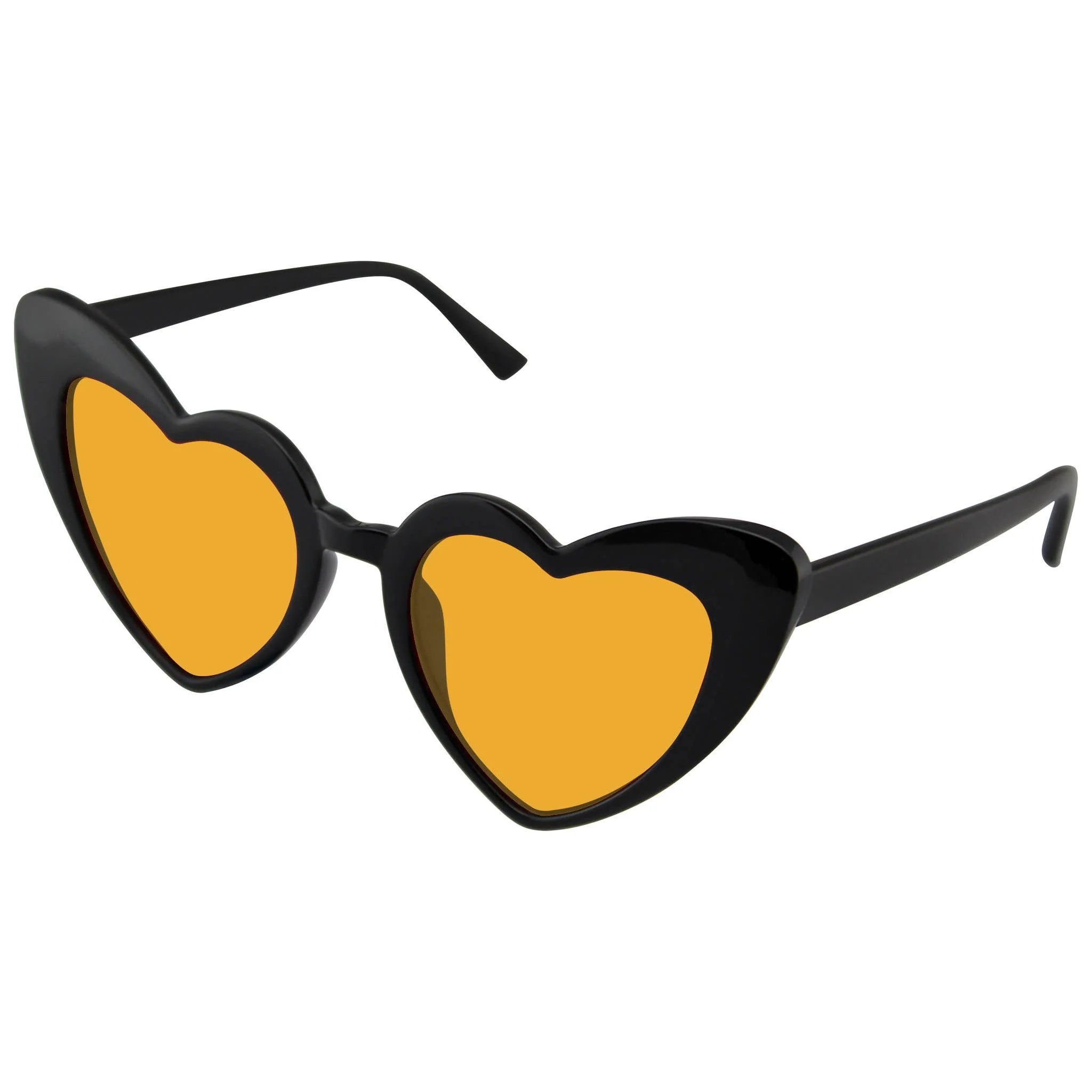 Cat Eye Heart Shape Sunglasses | Retro Festival Color Tinted Sunnies - Image 26