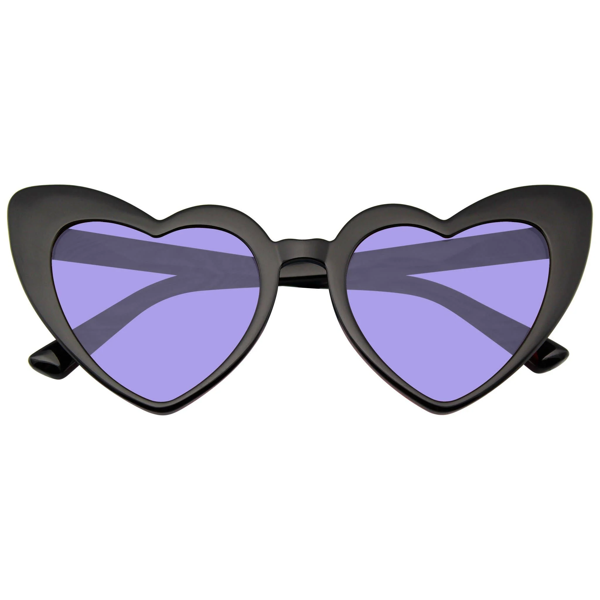 Cat Eye Heart Shape Sunglasses | Retro Festival Color Tinted Sunnies - Image 6