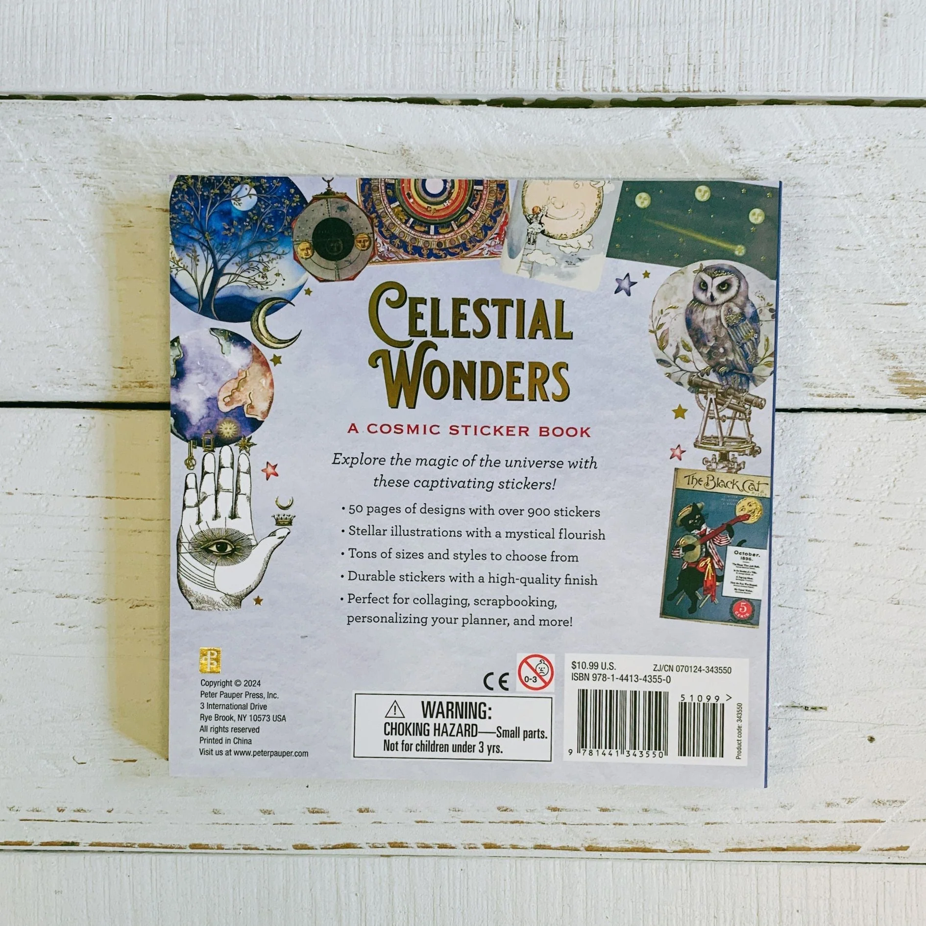Celestial Wonders Sticker Book | Cosmic Planets Stars | Over 900 Stickers - Image 12