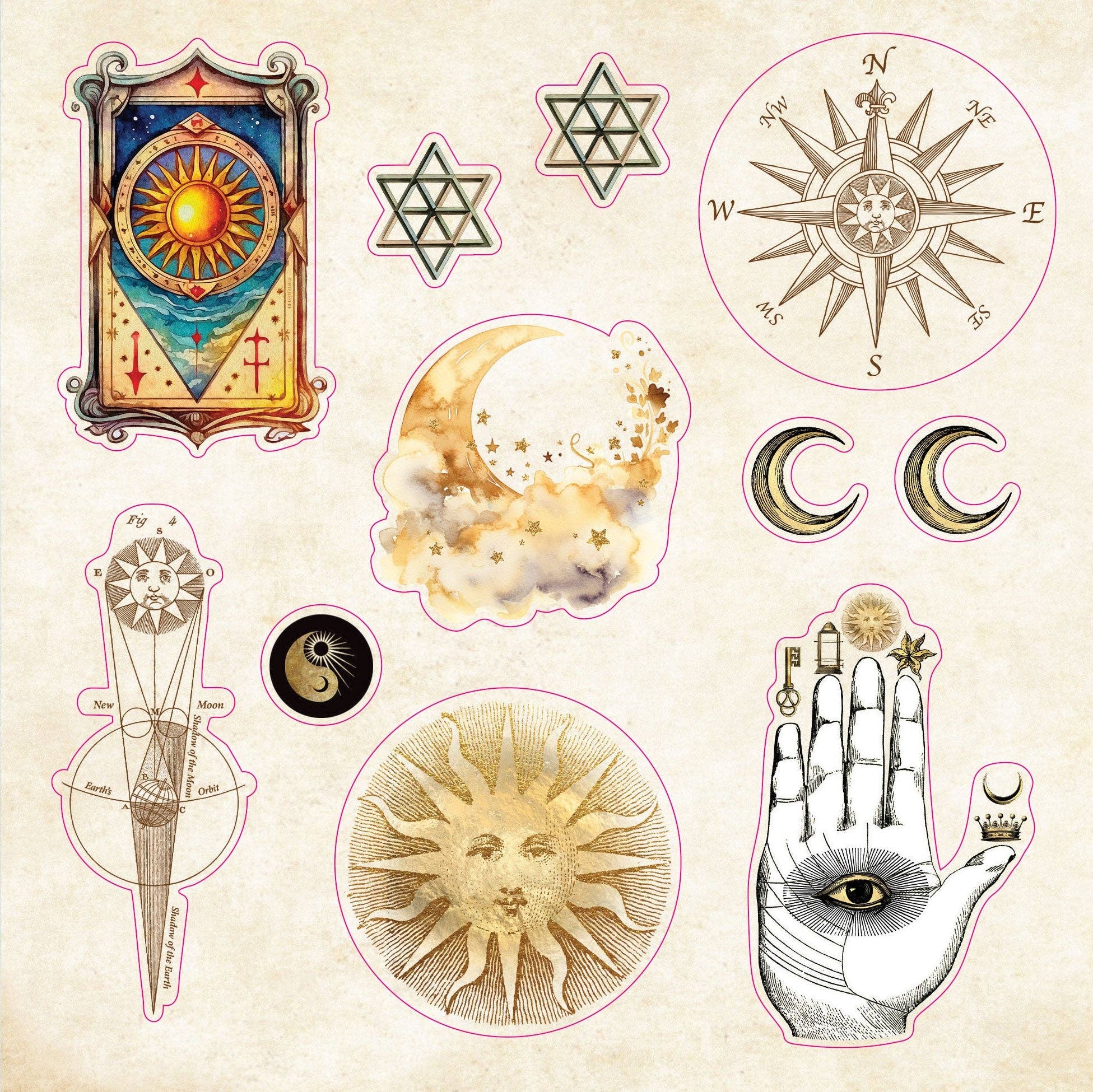 Celestial Wonders Sticker Book | Cosmic Planets Stars | Over 900 Stickers - Image 4