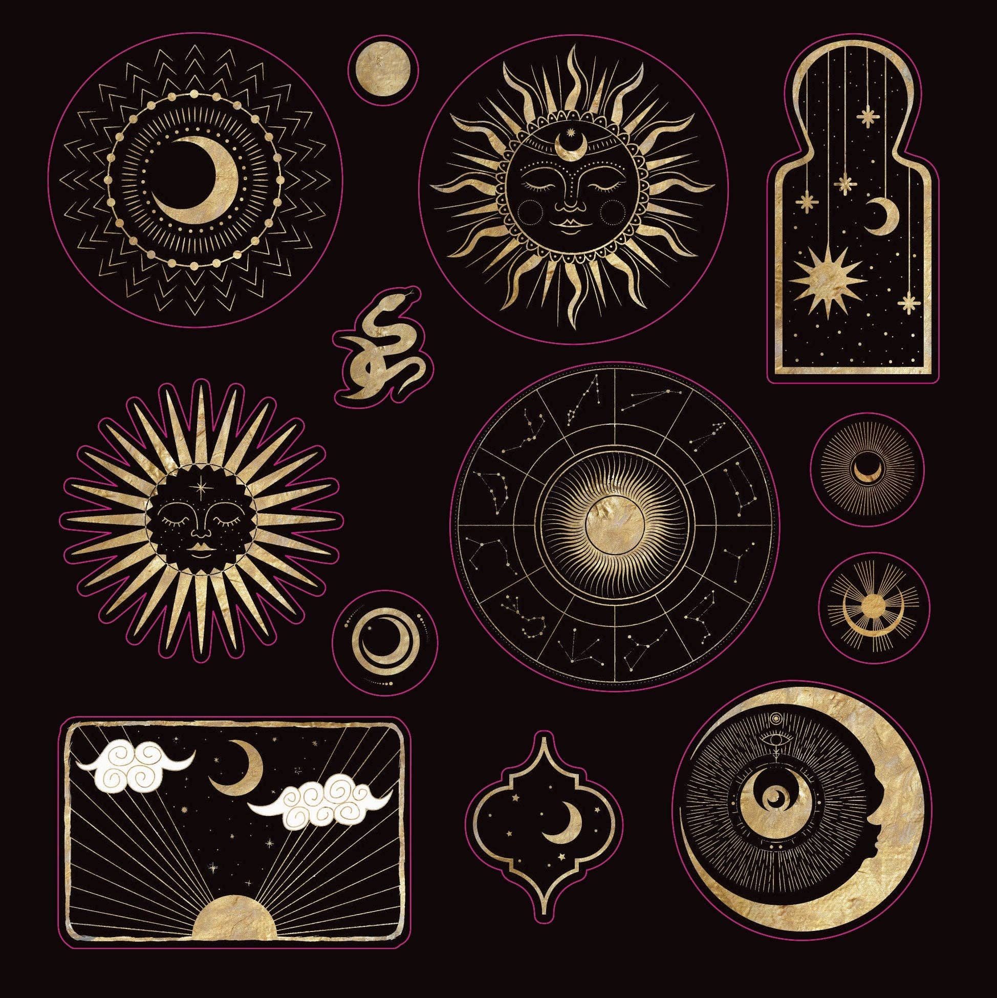 Celestial Wonders Sticker Book | Cosmic Planets Stars | Over 900 Stickers - Image 9