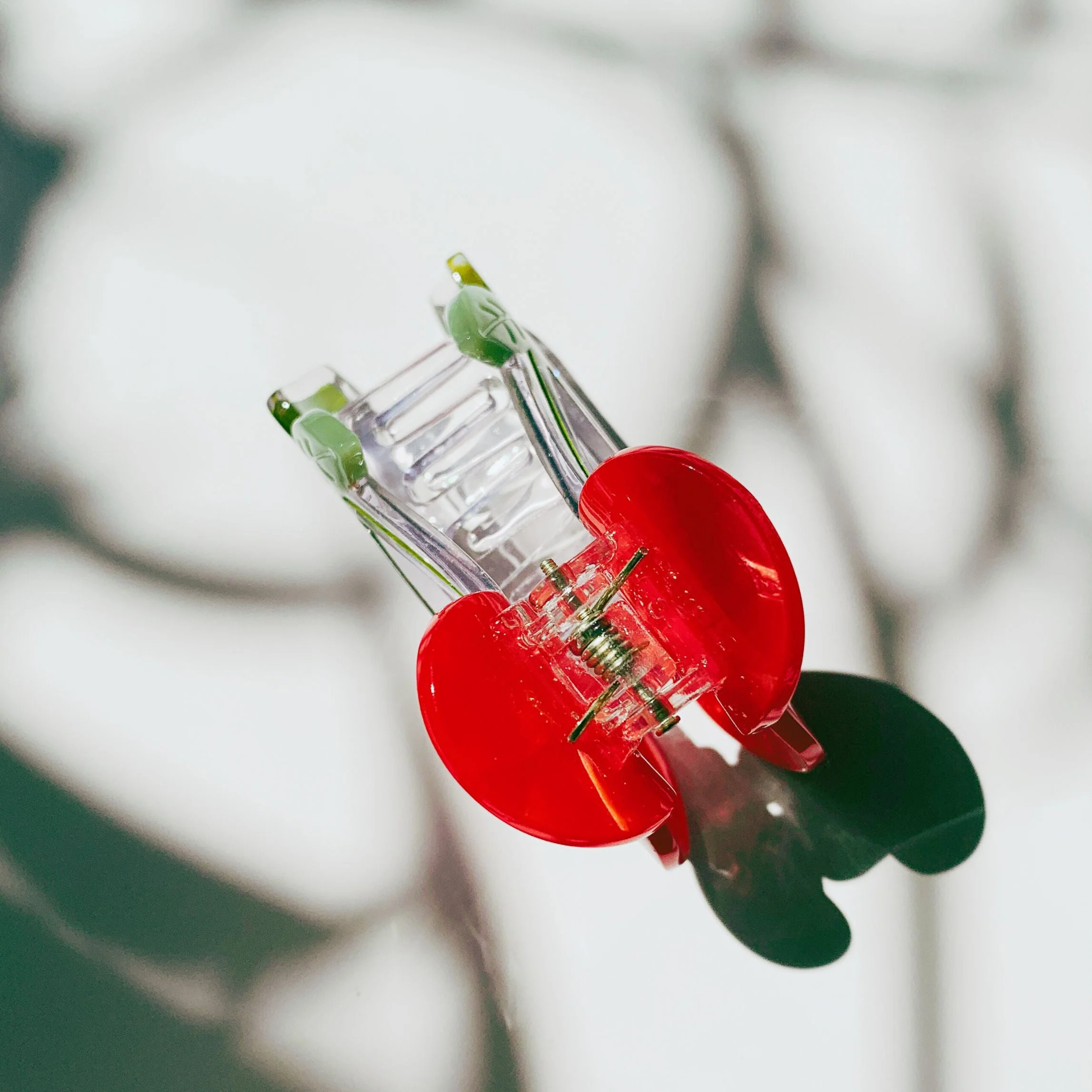 Cherries on Stem Mini Hair Claw - Image 4