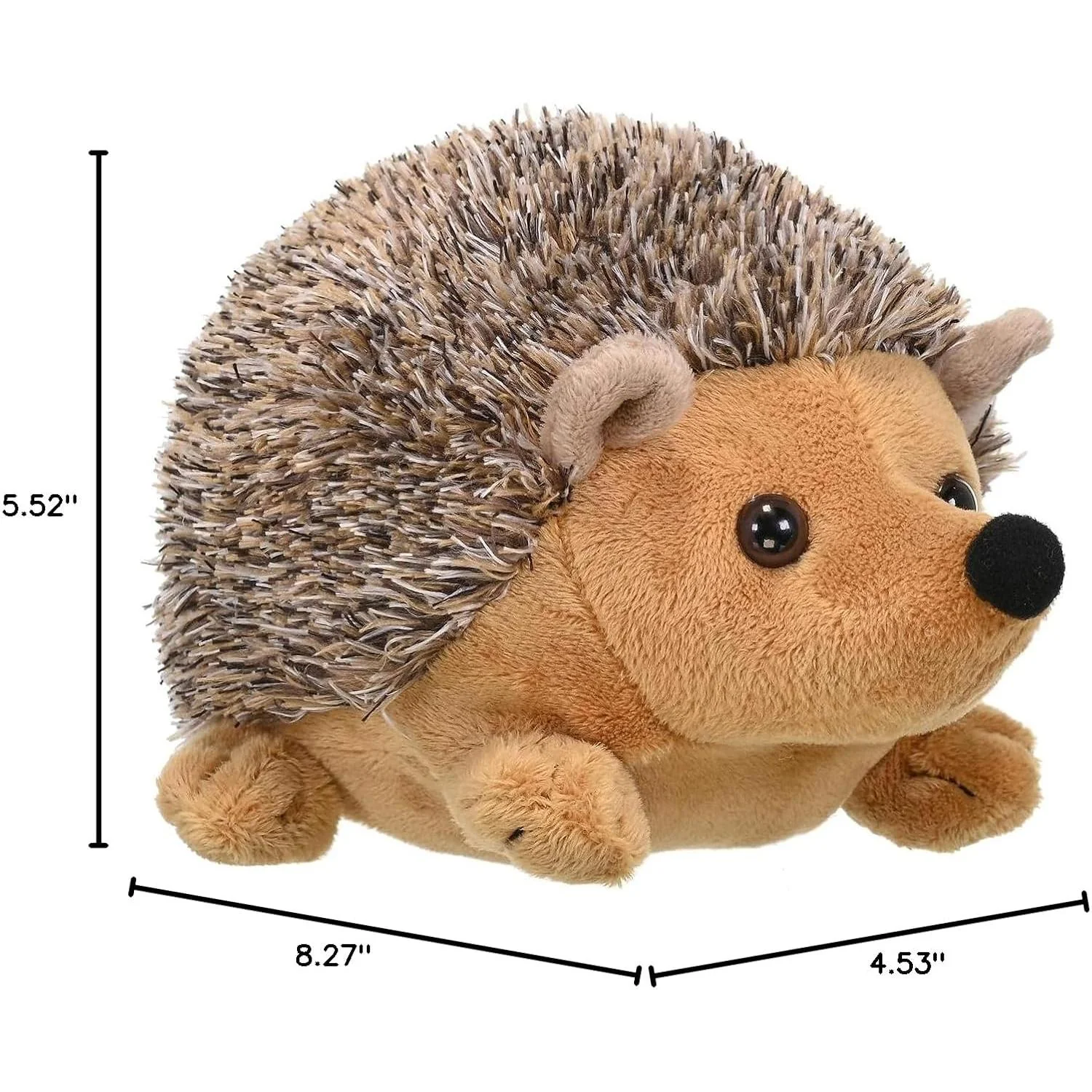 Mini Hedgehog Stuffed Animal 8″ | Cuddlekins Wild Republic Realistic Plush Hedgehog Toy - Image 11